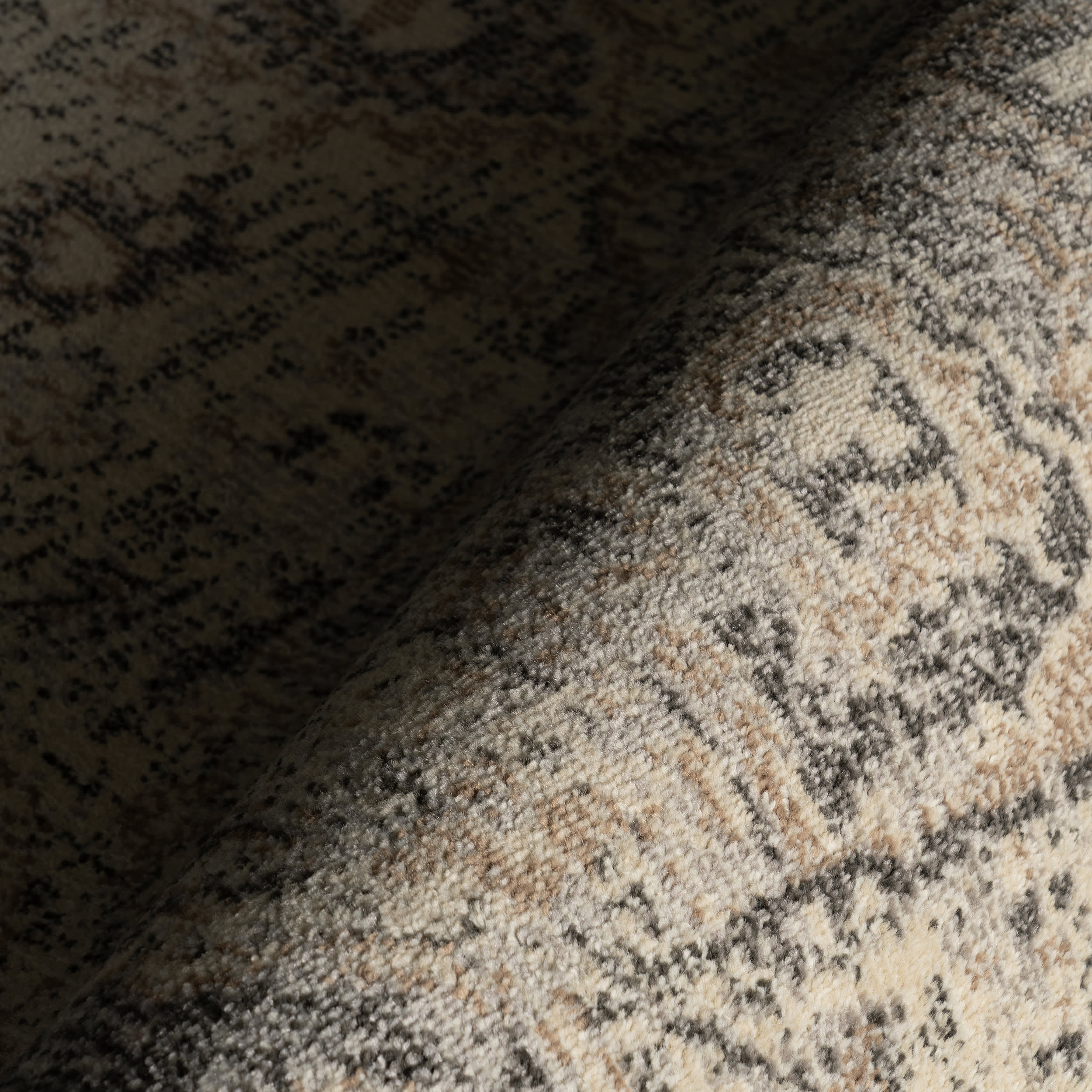 Mosaic Medallion Rug | Grey - Image 3