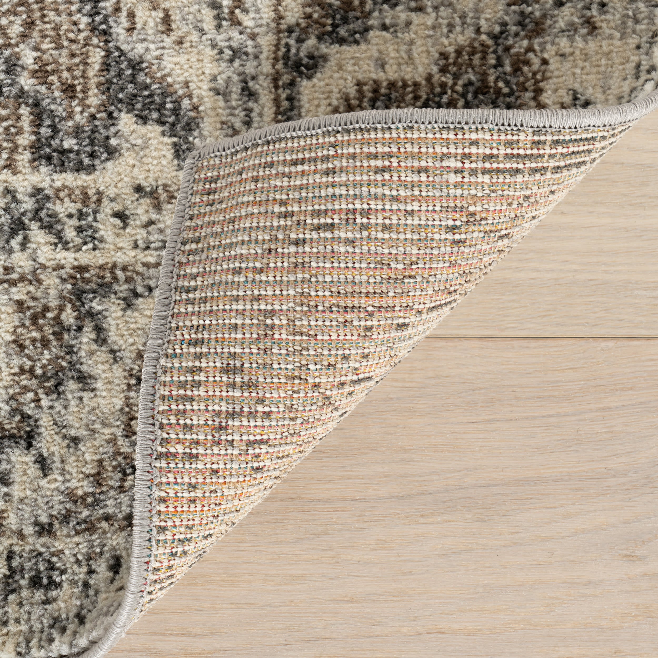 Mosaic Medallion Rug | Grey - Image 8