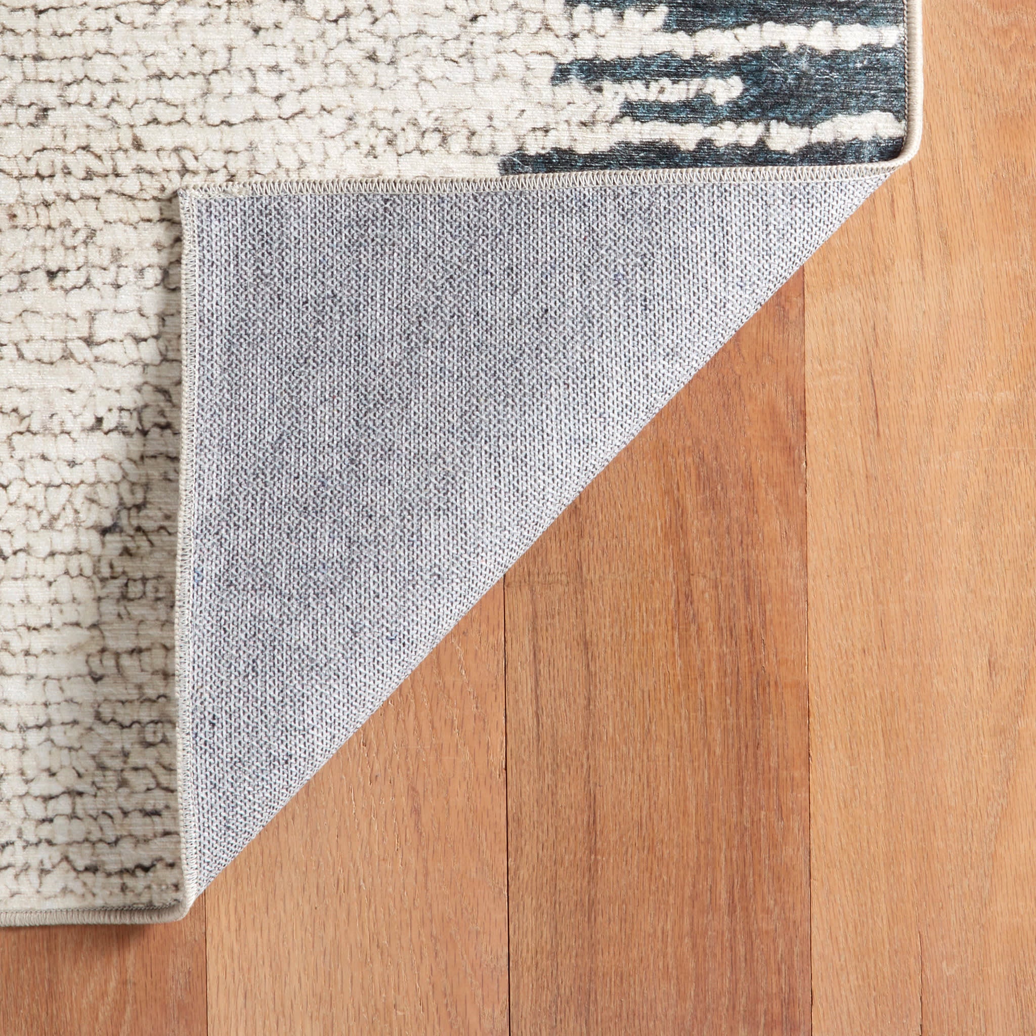 Moss Machine Washable Rug | Metal - Image 6