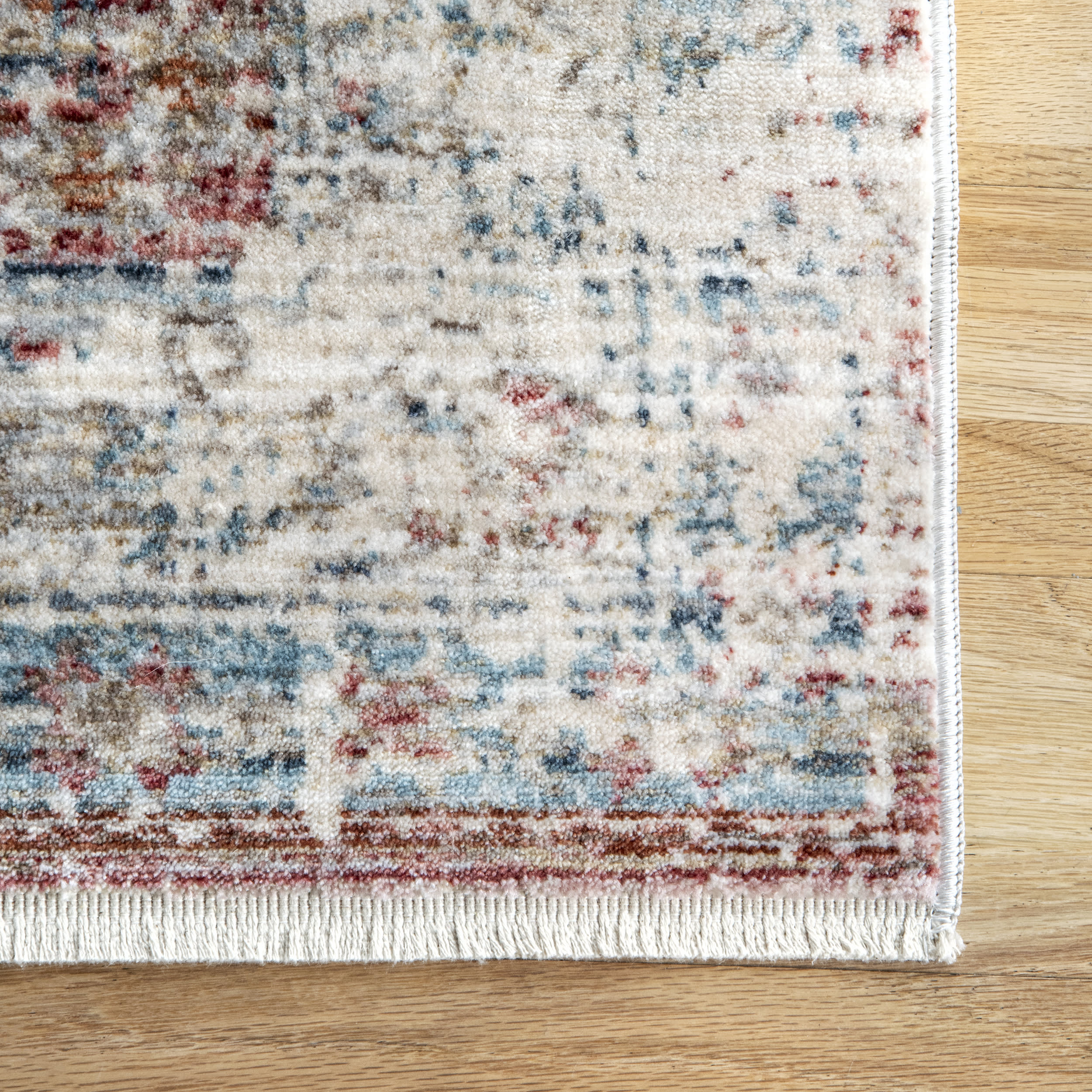 Mottled Mast Medallion Rug | Beige - Image 3