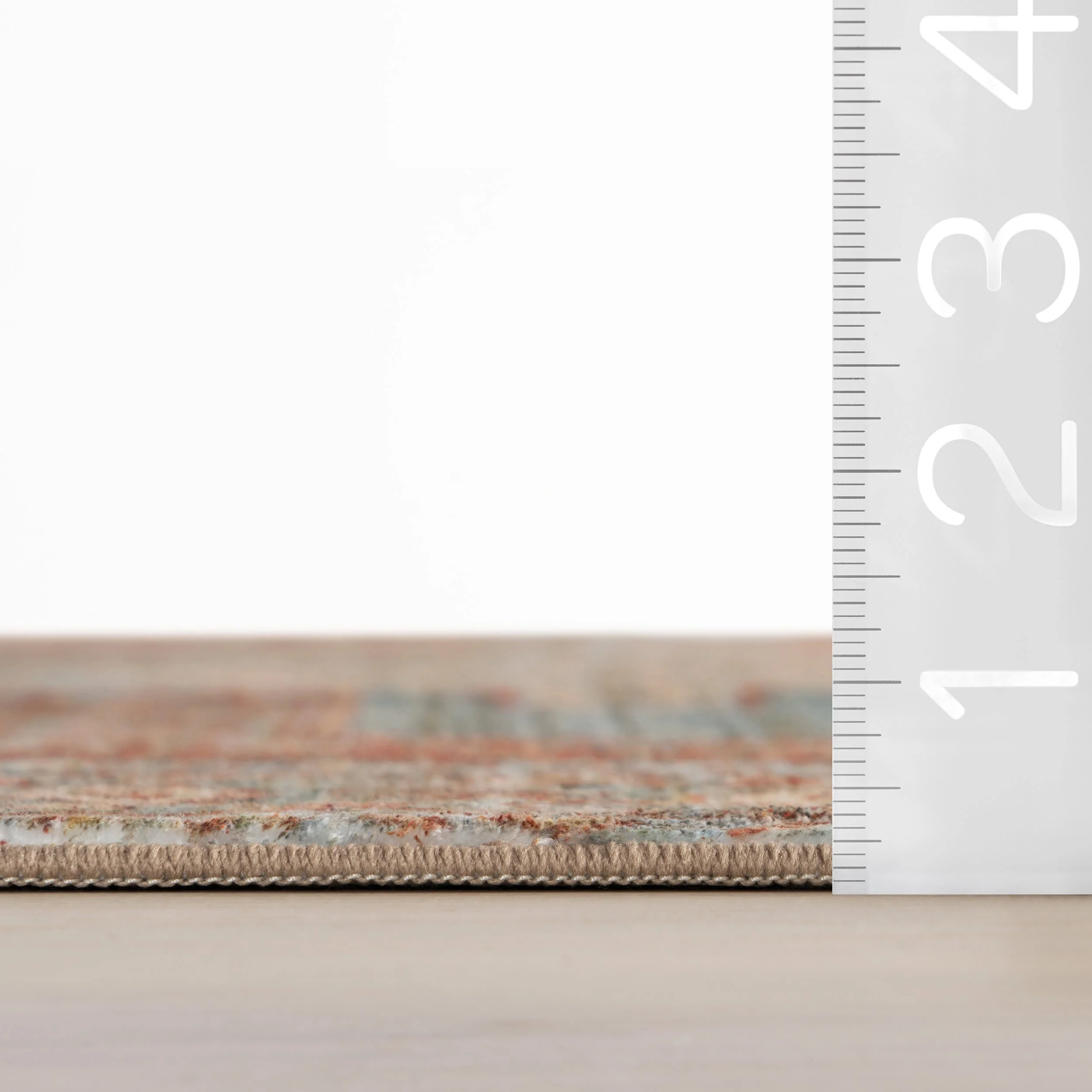 Muril Medallion Washable Rug | Multicolor - Image 6