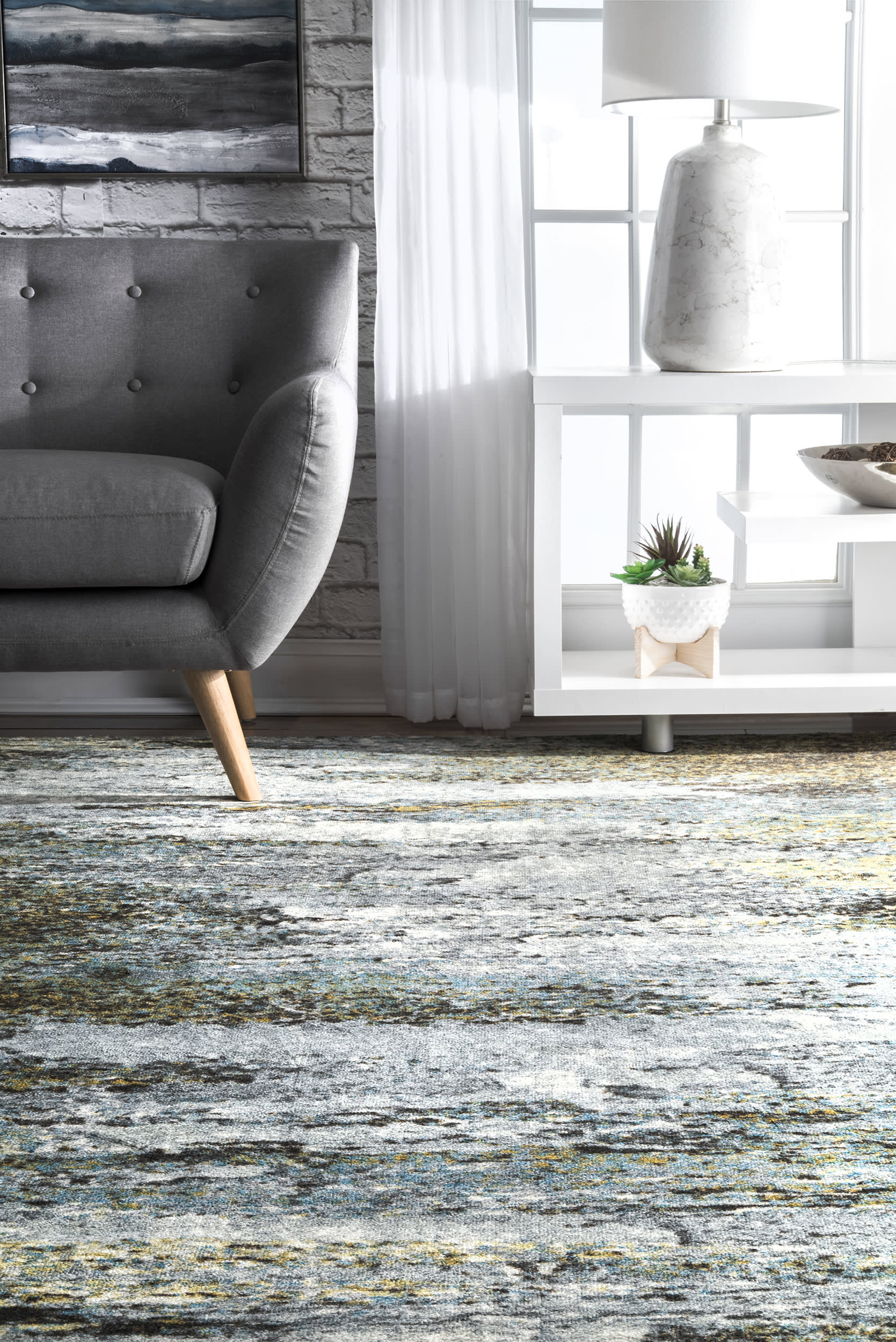 Murky Morning Mystique Rug | Multicolor - Image 4
