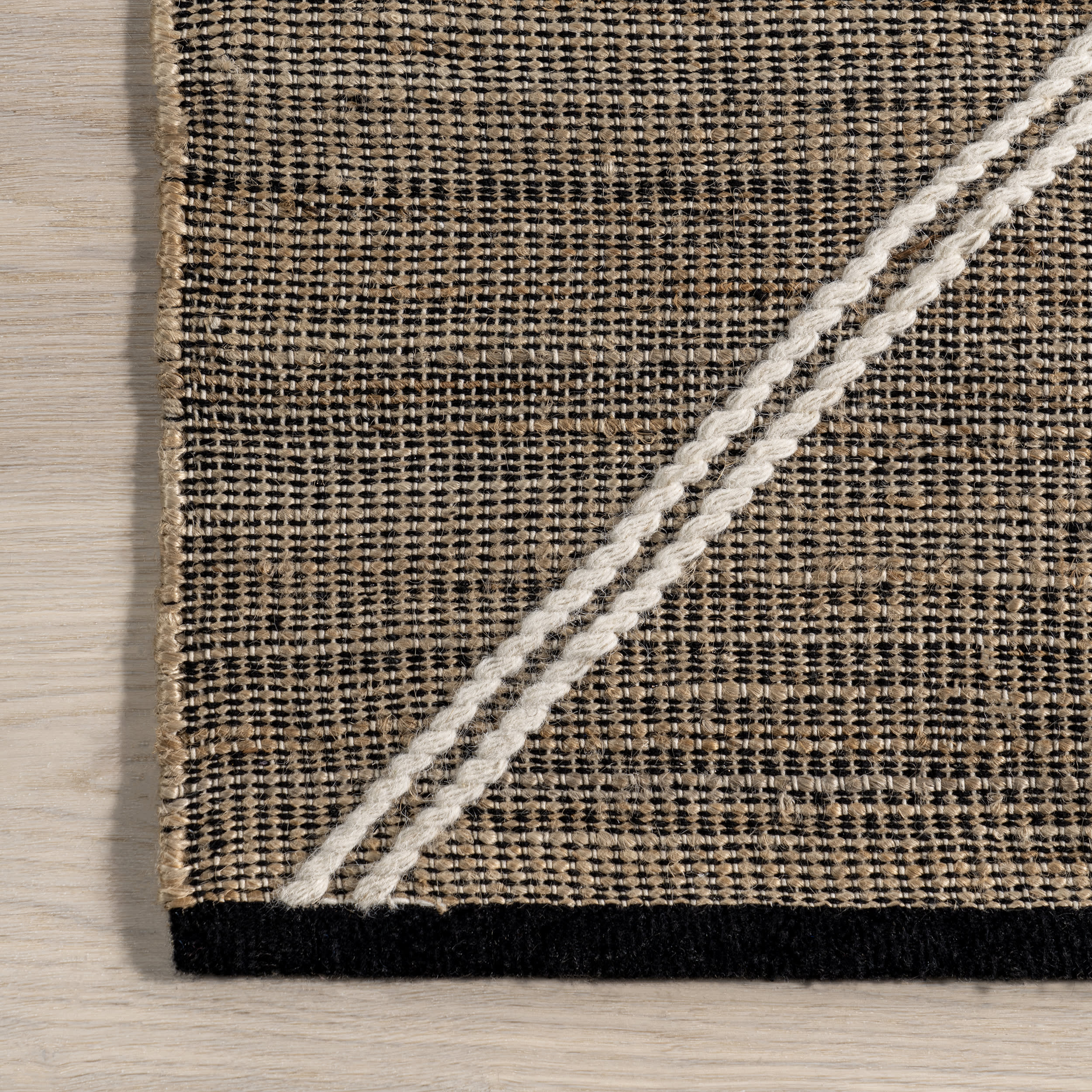 Mustang Handwoven Jute Rug | Natural - Image 3