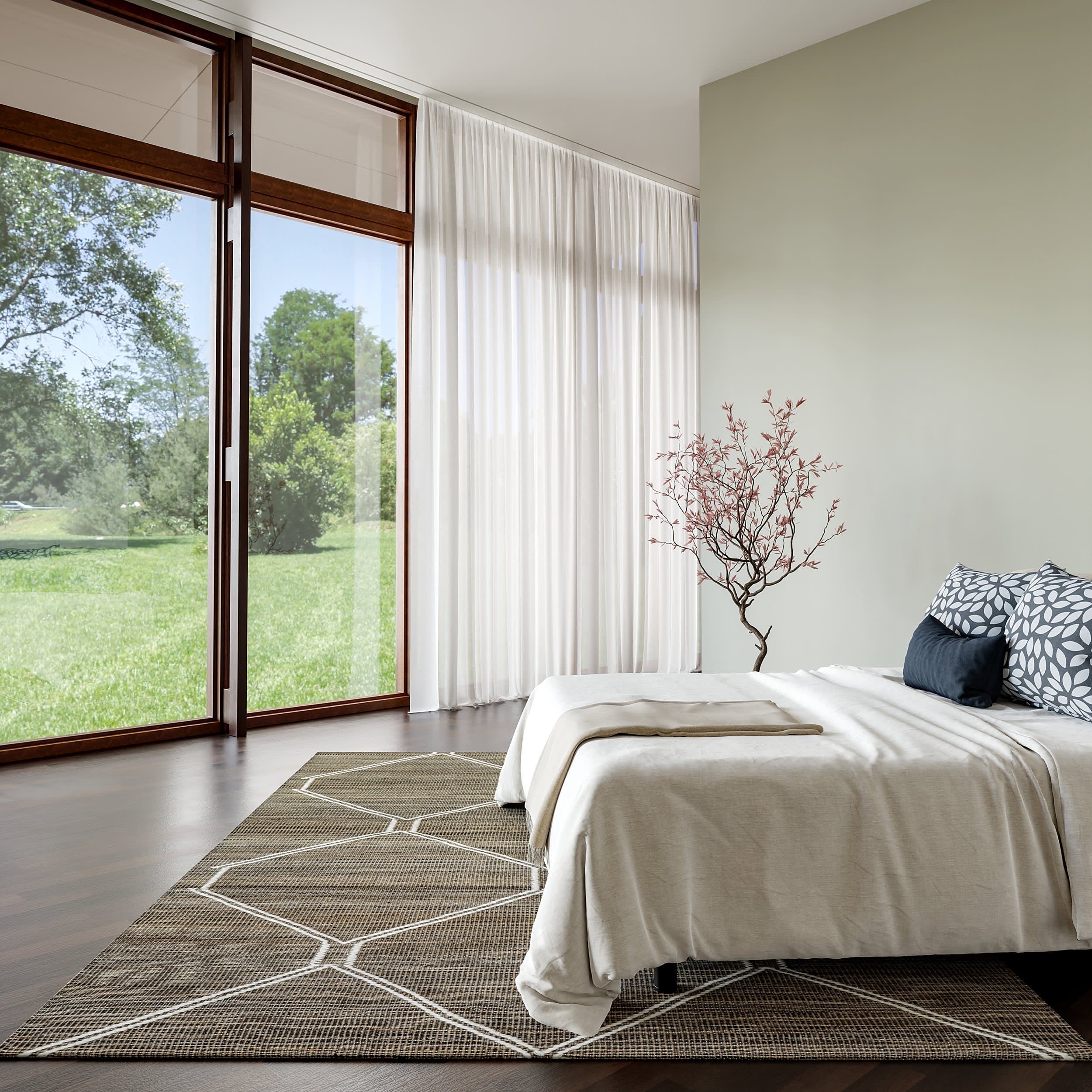 Mustang Handwoven Jute Rug | Natural - Image 7