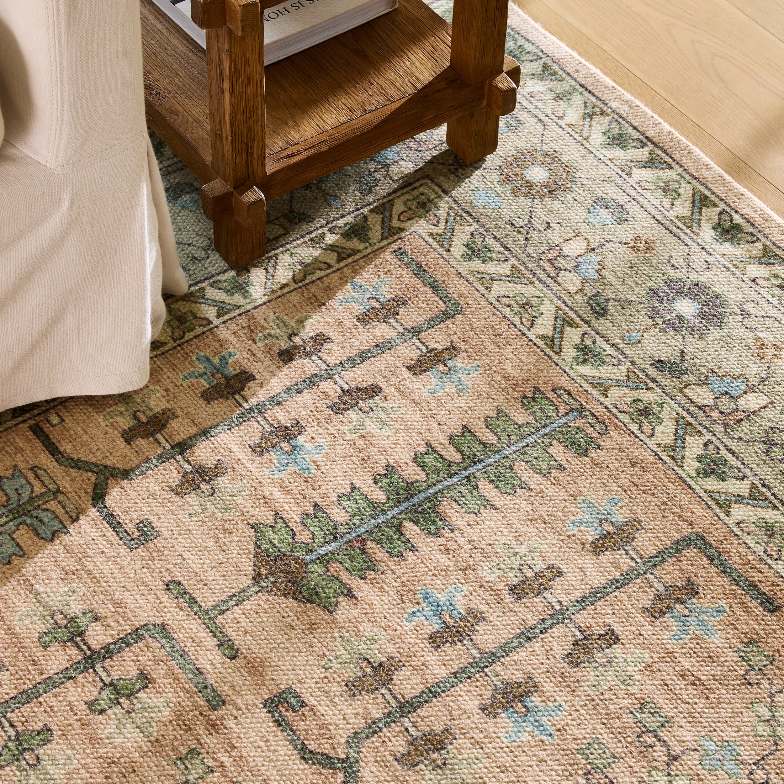 Mythic Wool and Cotton Rug | Peach - Image 5
