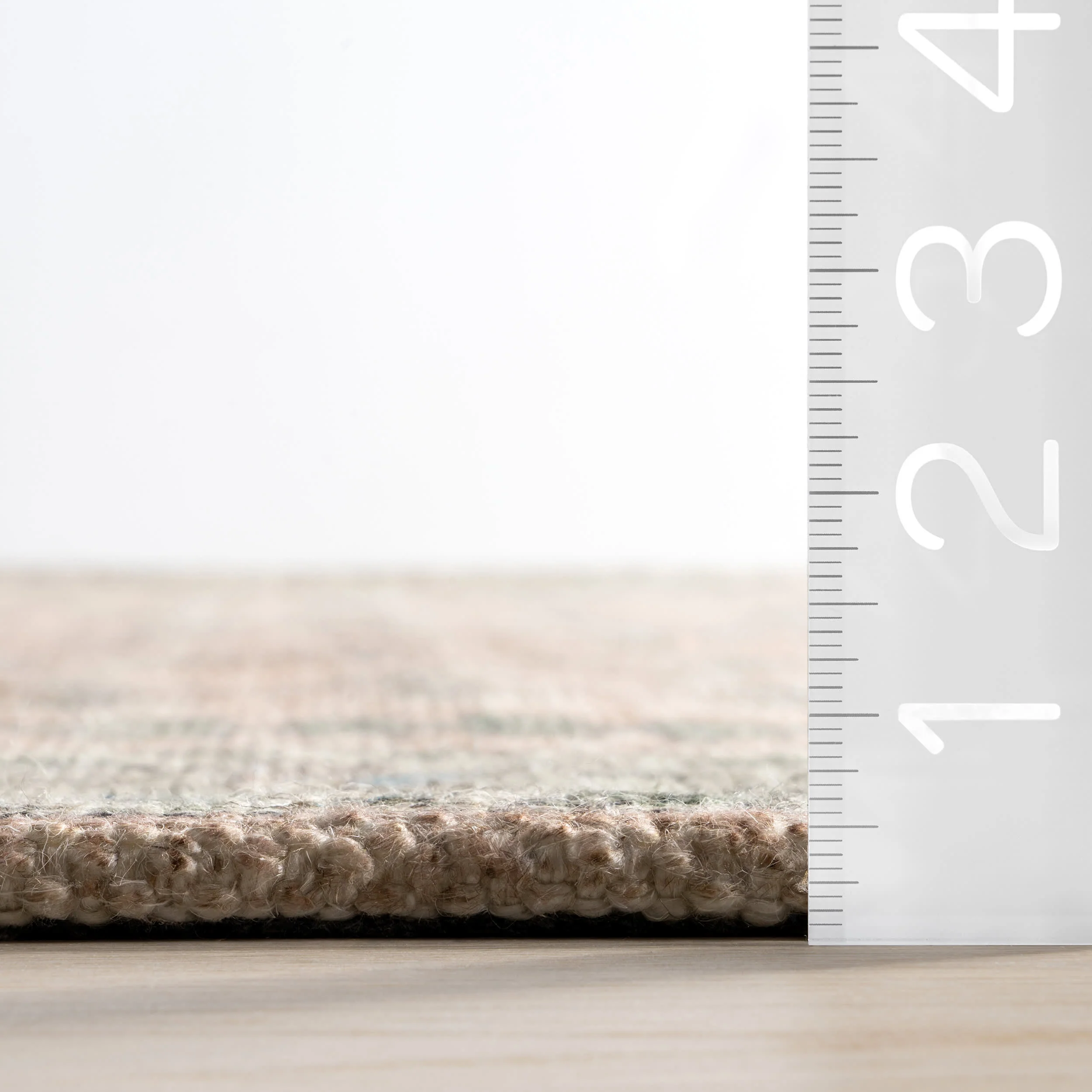 Mythic Wool and Cotton Rug | Peach - Image 6