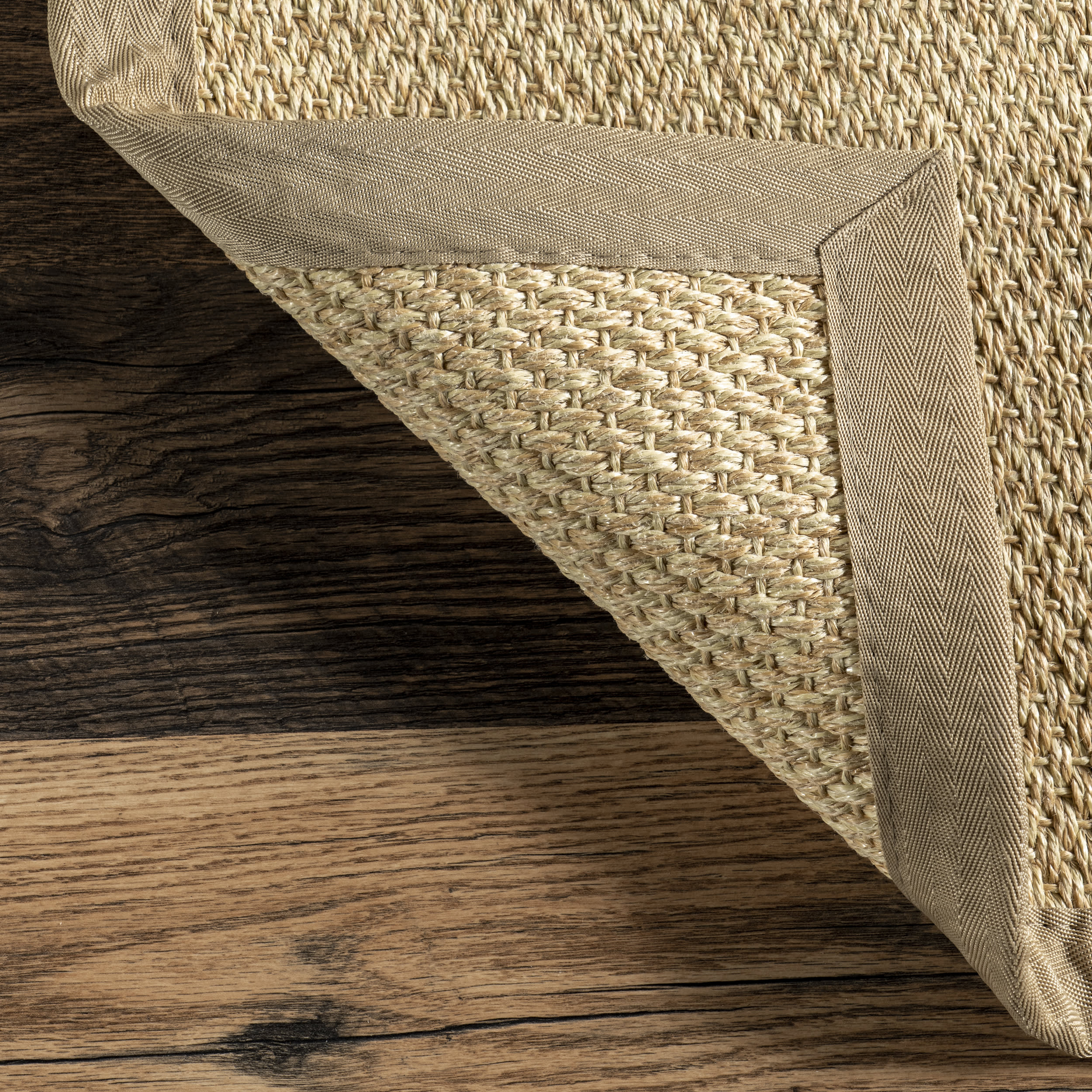 Naida Faux Seagrass Indoor/Outdoor Rug | Tan - Image 6