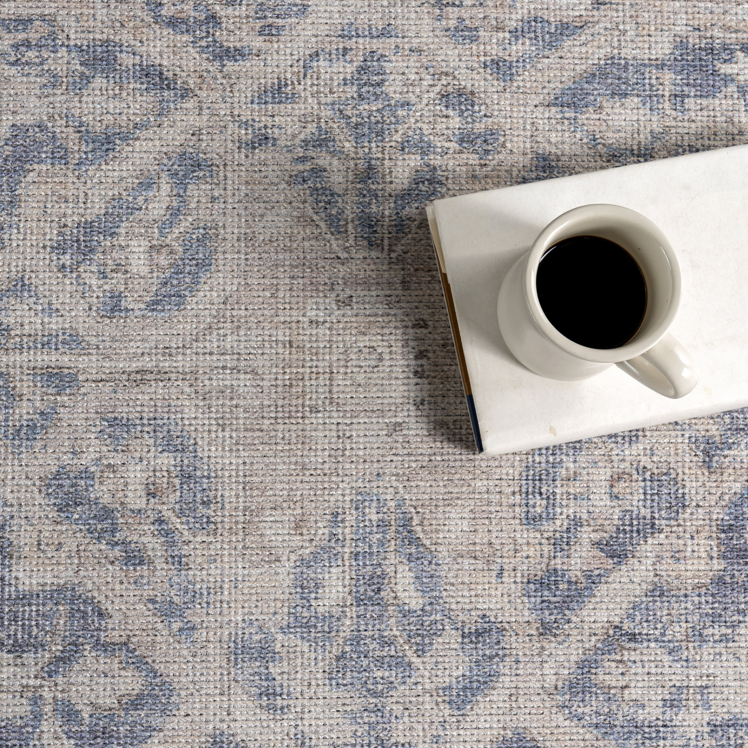 Nanisca Medallion Washable Rug | Beige - Image 8