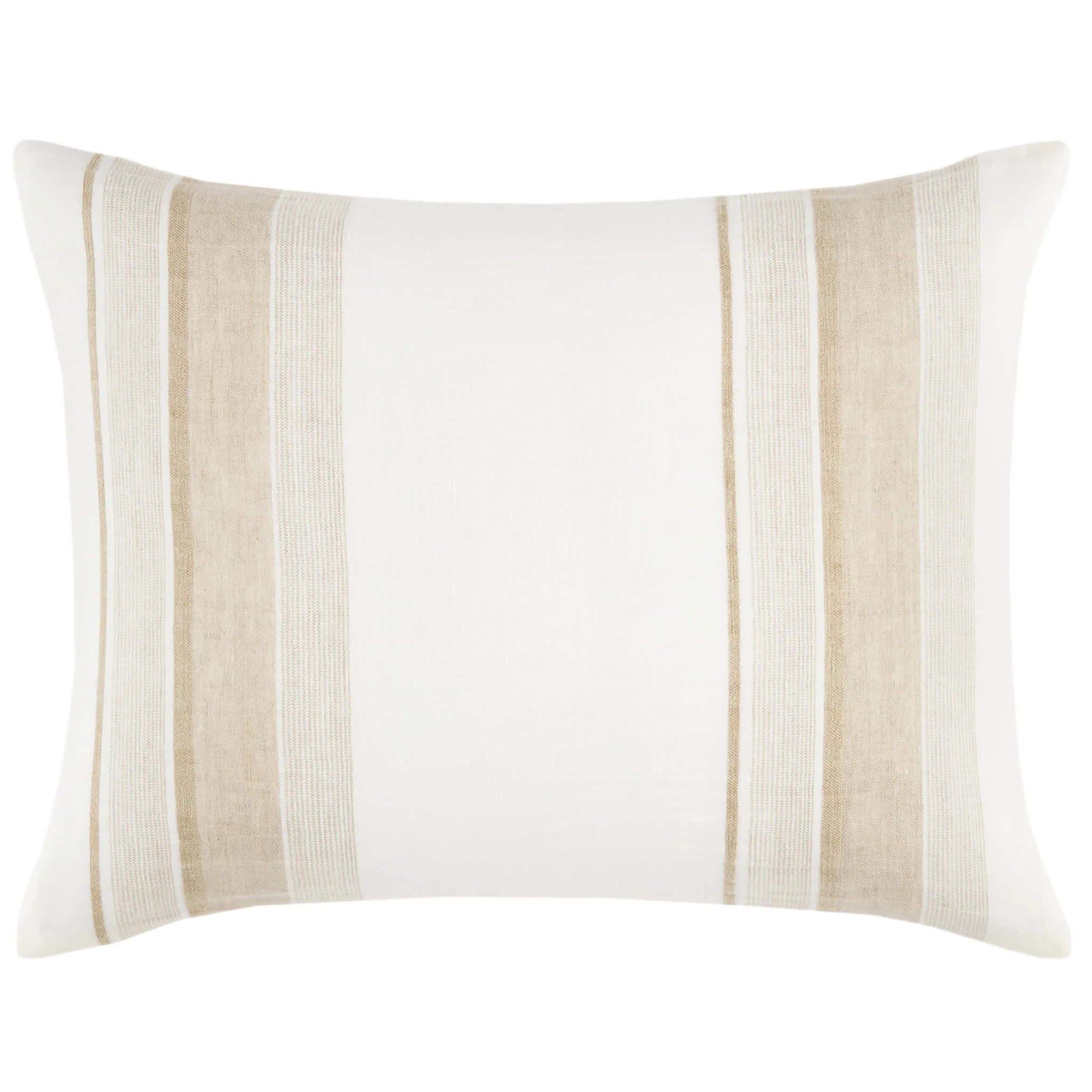 Napa Stripe Linen Sham | Natural - Image 2