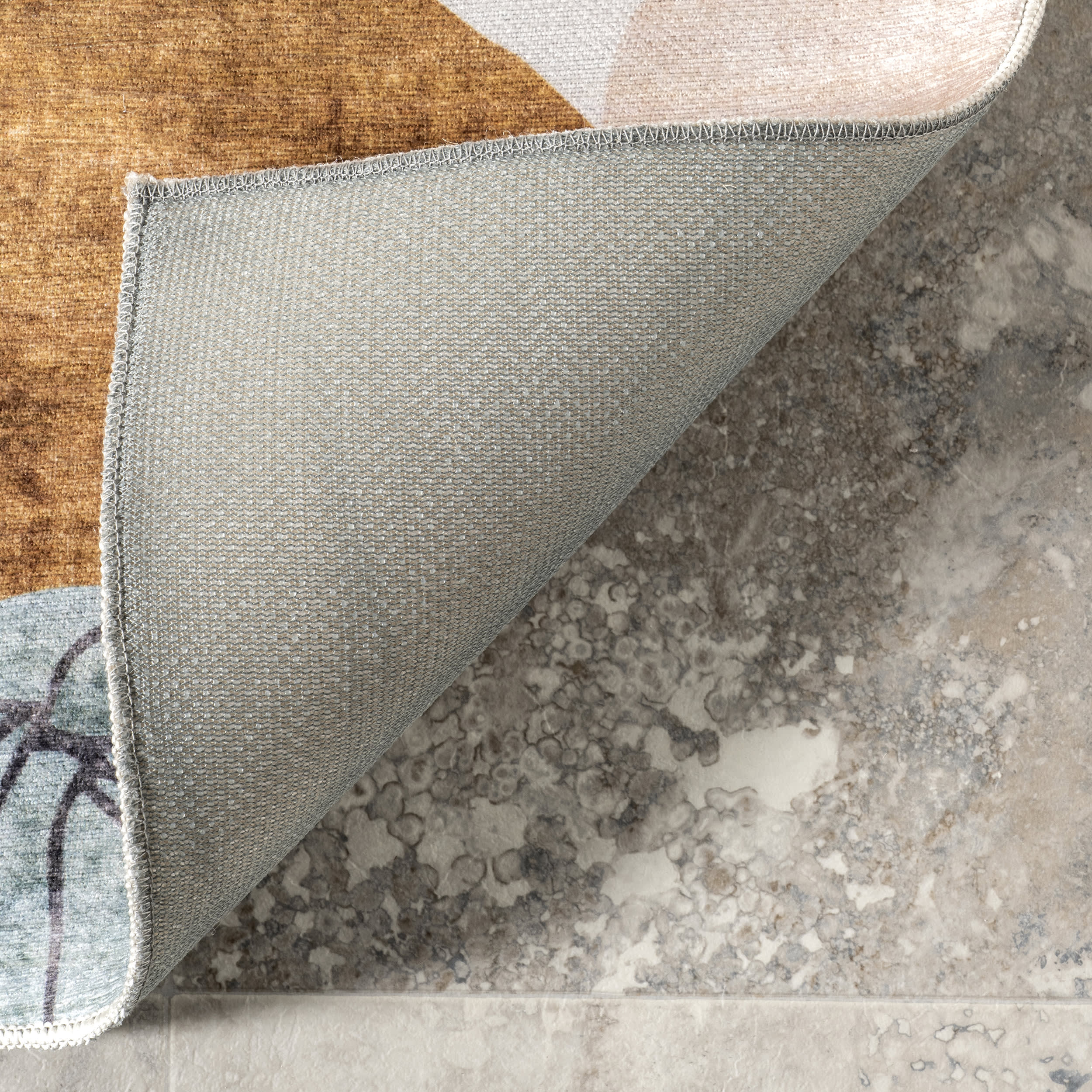 Nathalie Fine Line Washable indoor/Outdoor Rug | Multicolor - Image 6