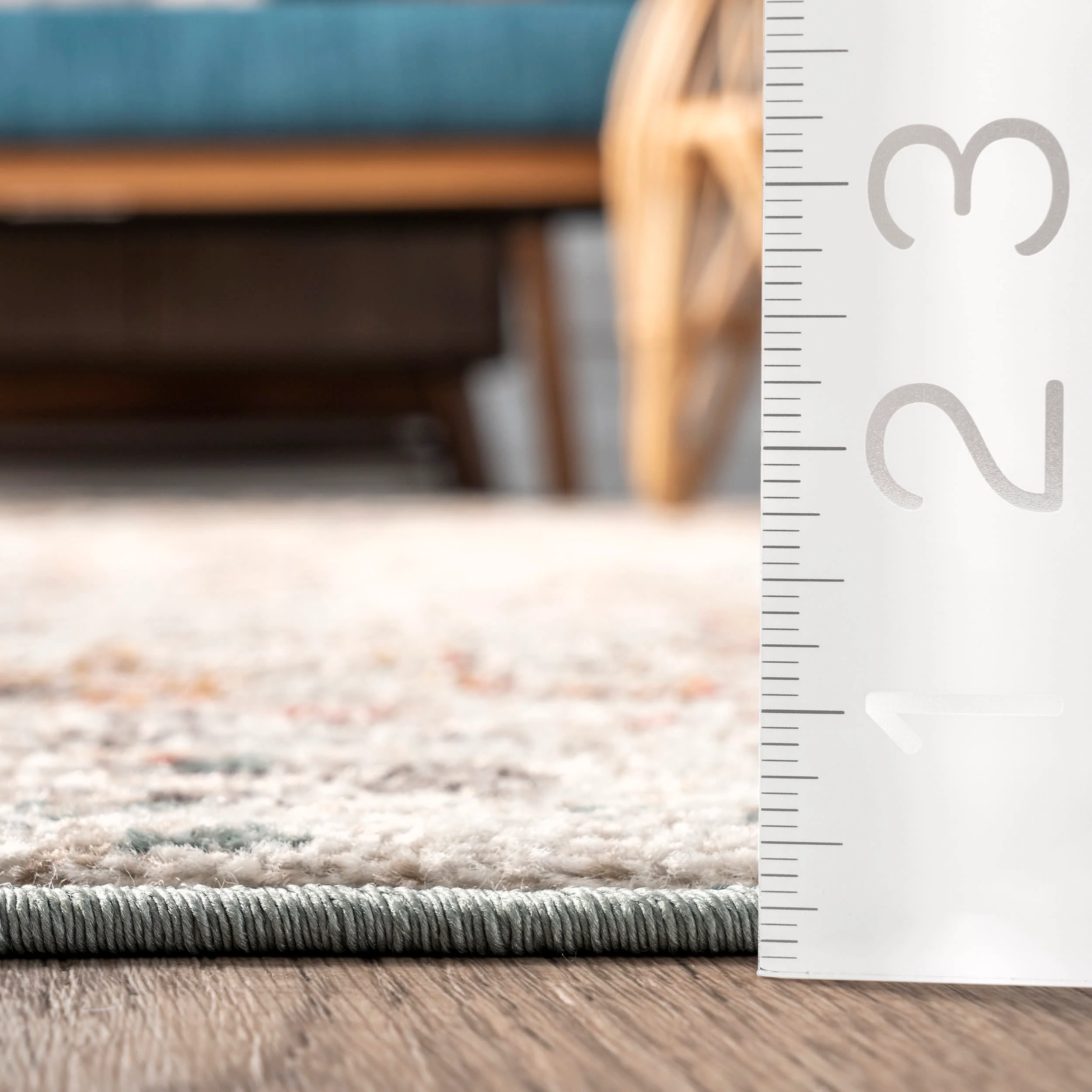 Native Collage Rug | Beige - Image 5