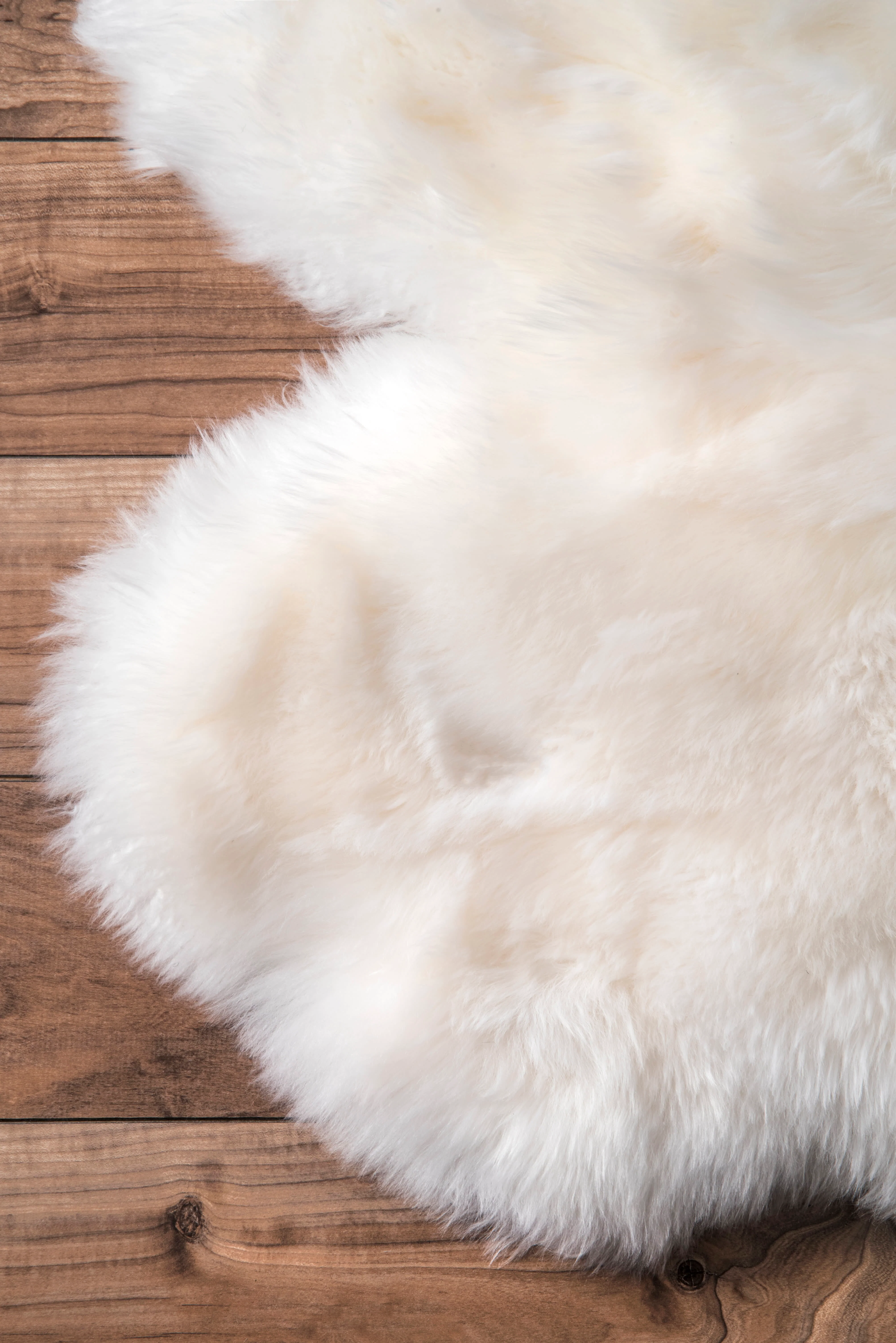 Natural Double Pelt Sheepskin Rug | Natural - Image 3