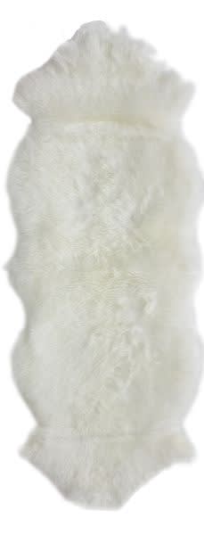 Natural Double Pelt Sheepskin Rug | Natural - Image 5