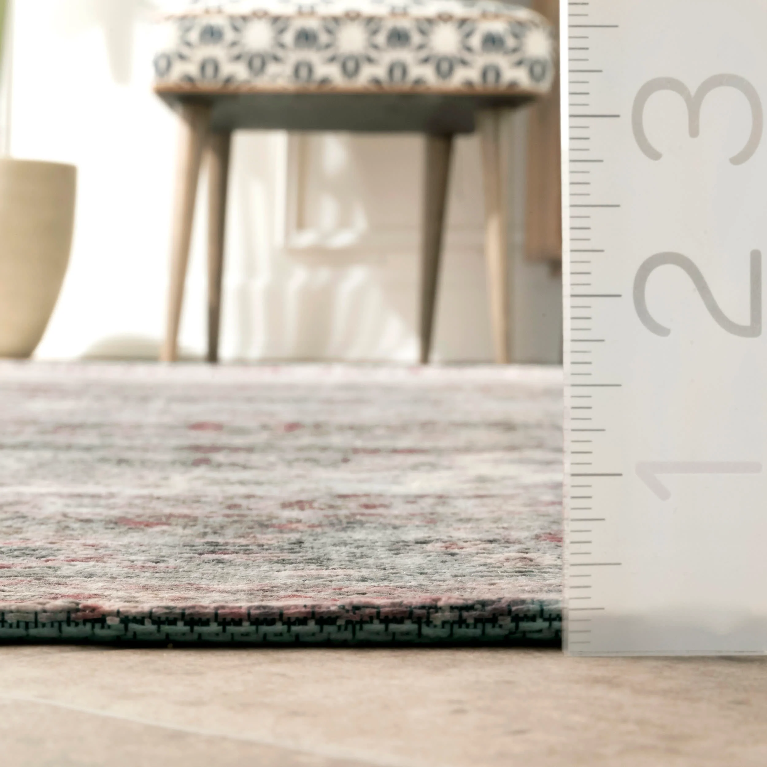Nebular Medallion Flatweave Rug | Multicolor - Image 5