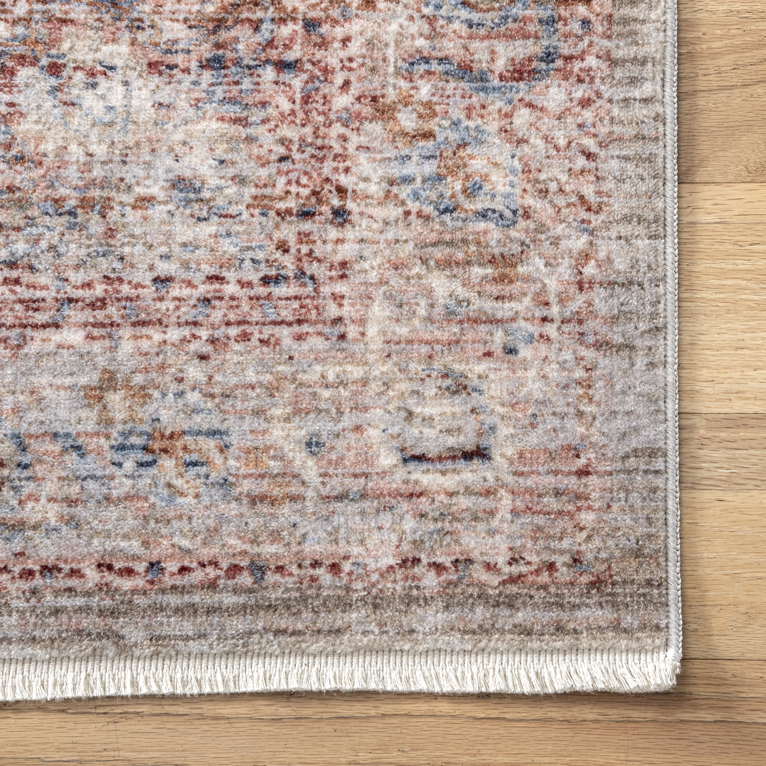 Nebulous Rosette Rug | Beige - Image 3