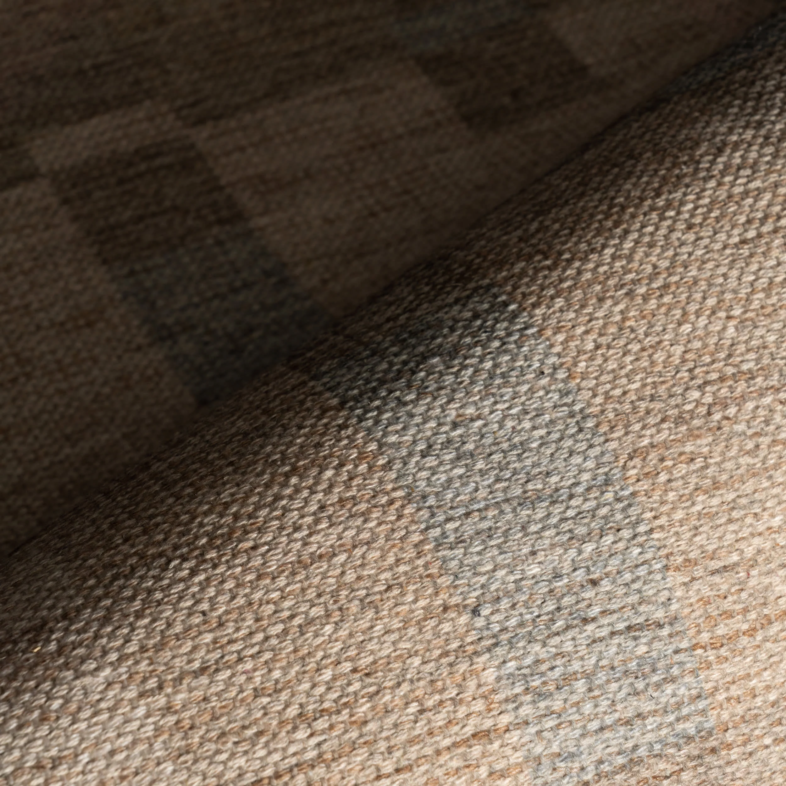 Nefe Bordered Washable Rug | Brown - Image 3