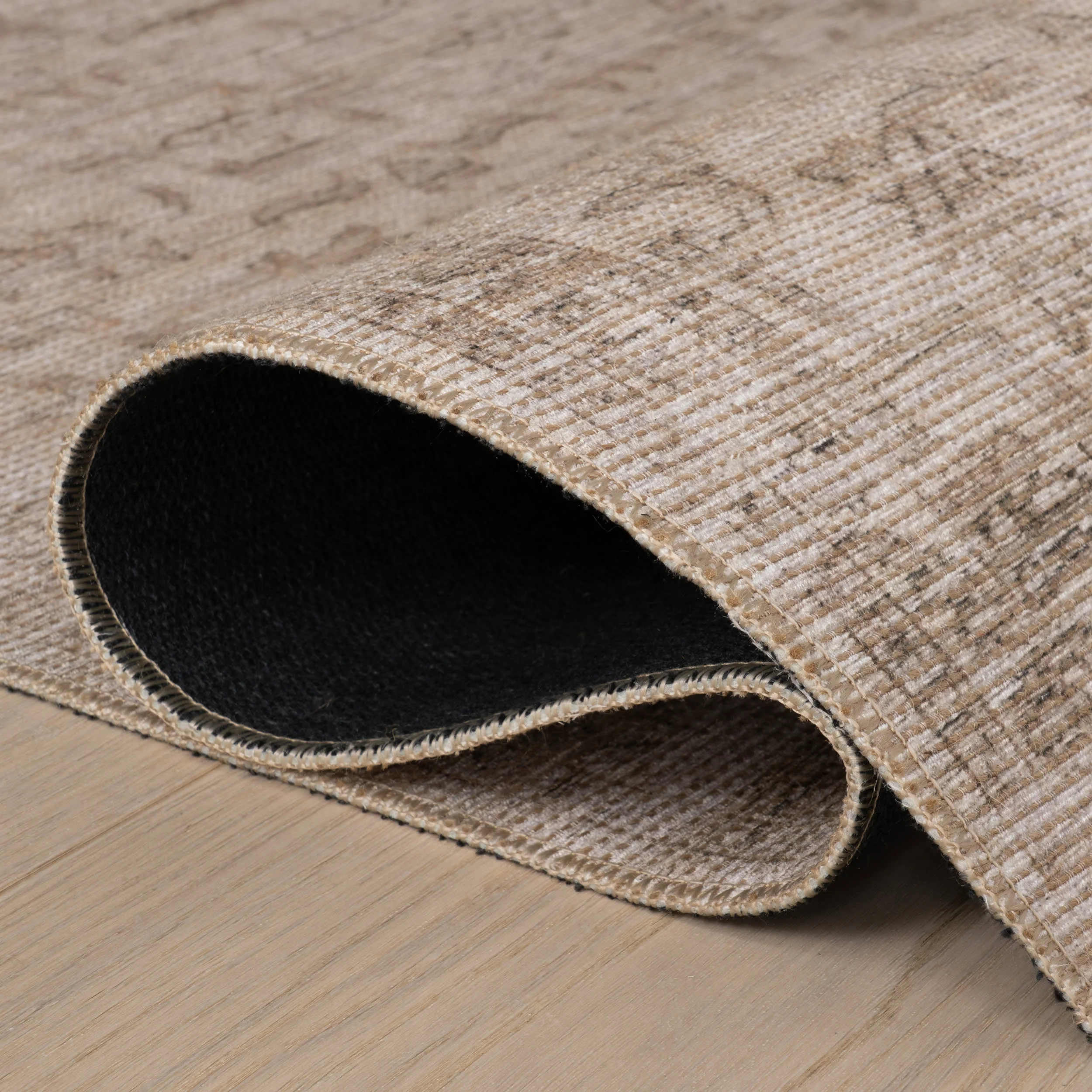 Nefre Traditional Diamond Rug | Beige - Image 11