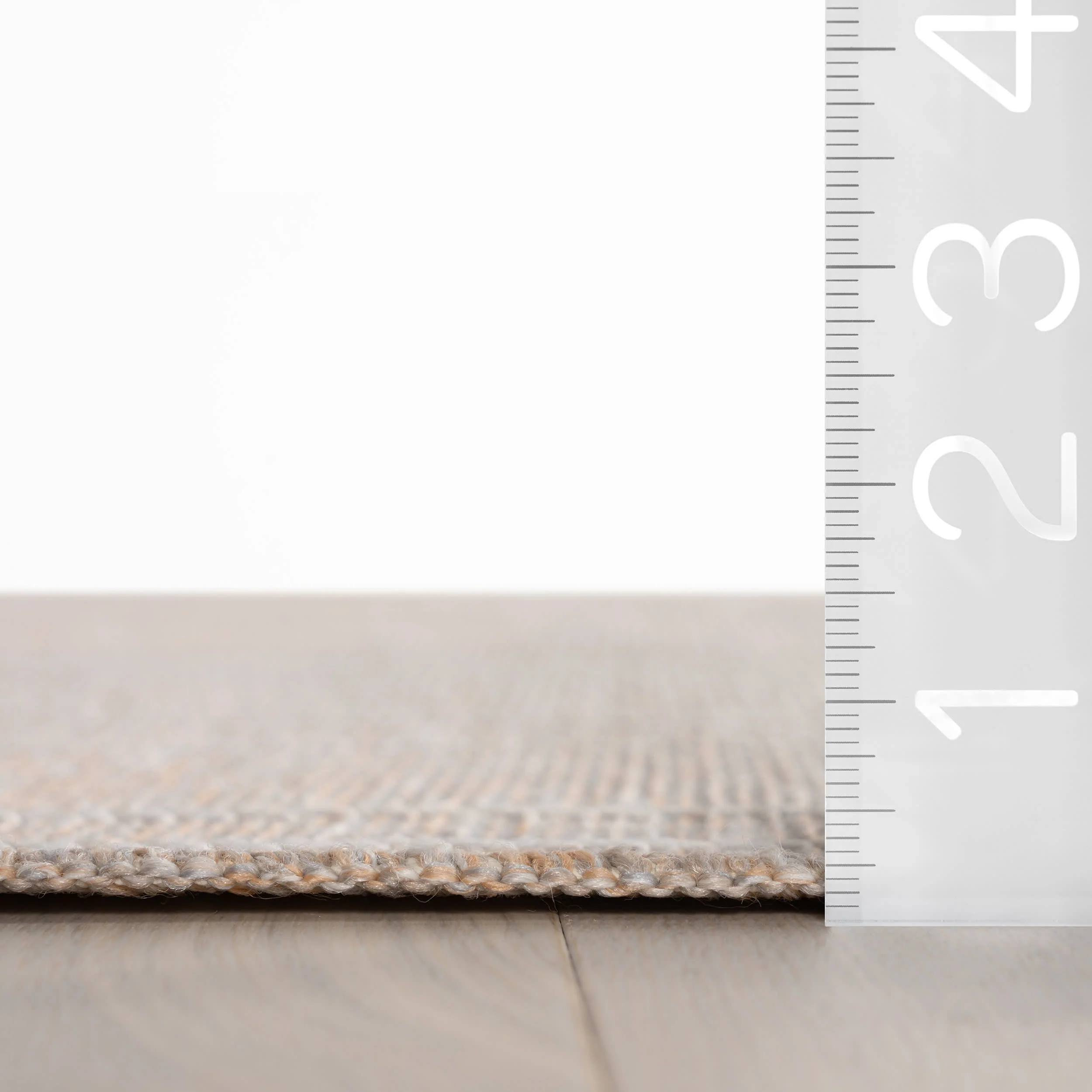 Nellia Bohemian Bordered Indoor/Outdoor Rug | Natural - Image 6