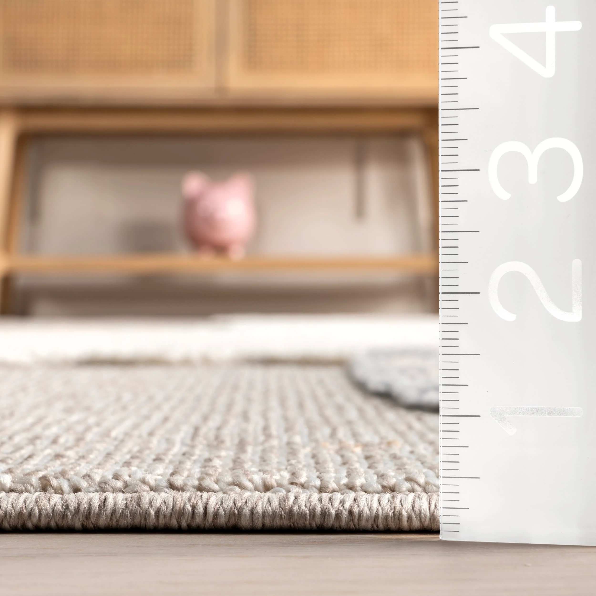 Nellie Kids Llama Rug | Ivory - Image 5
