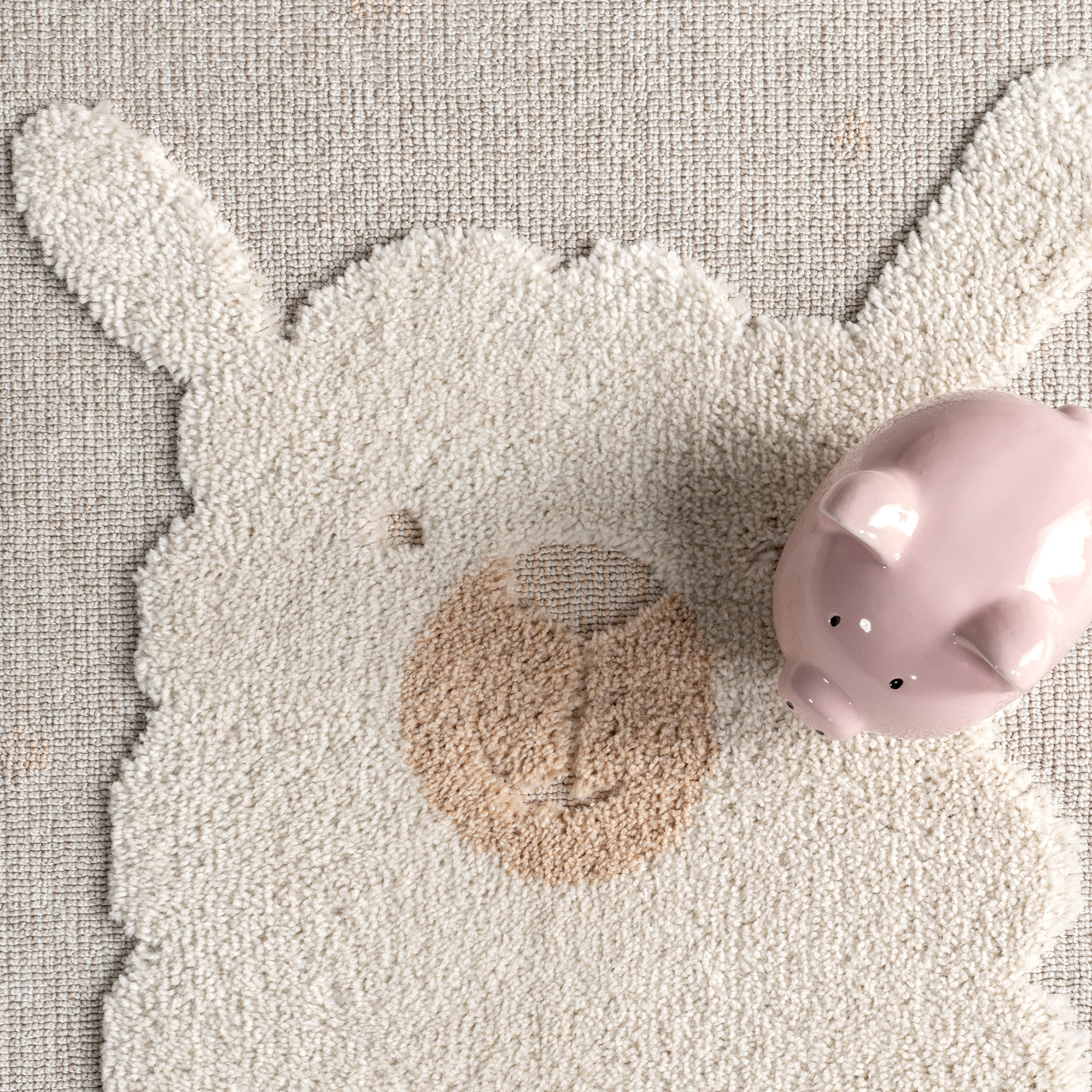 Nellie Kids Llama Rug | Ivory - Image 7