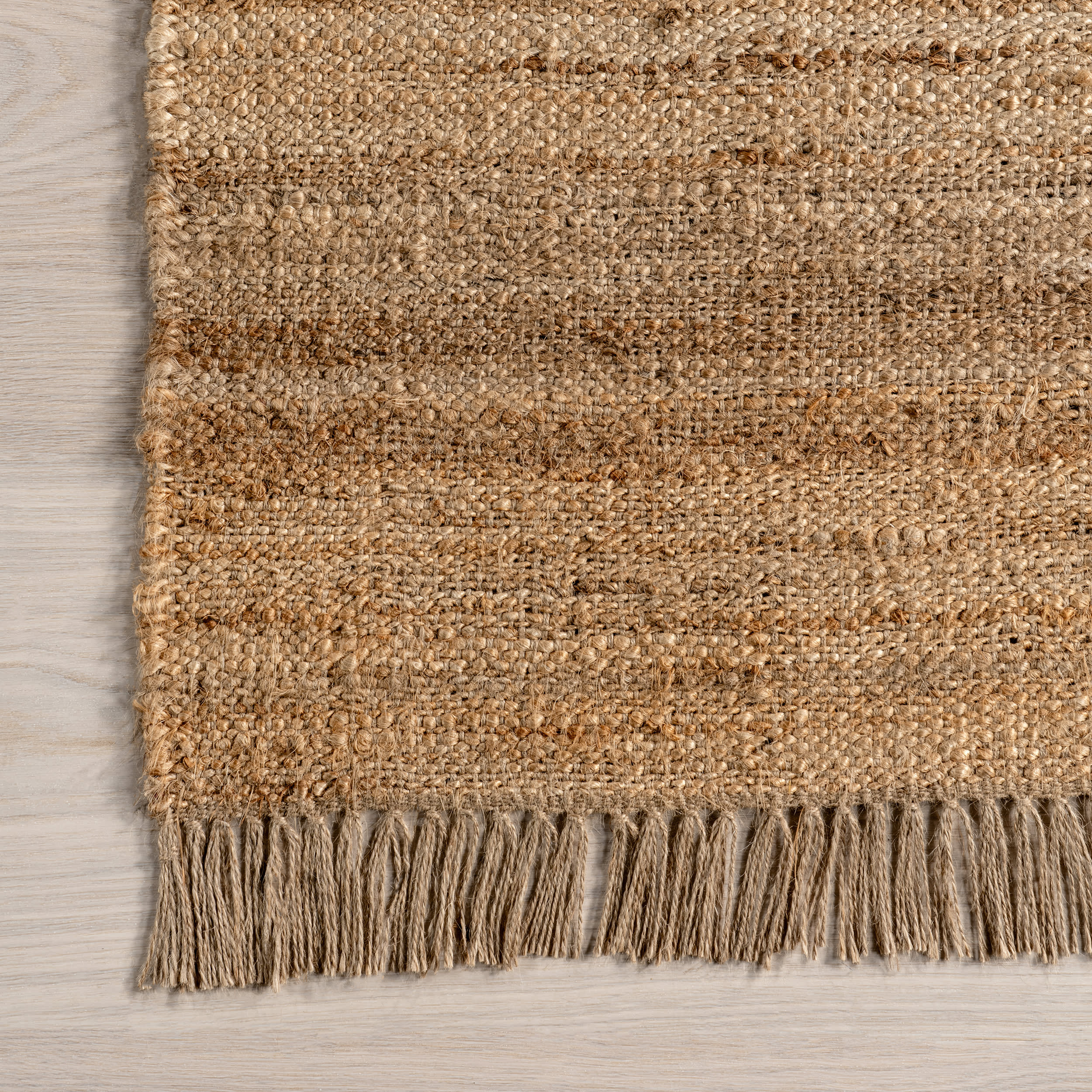 Nene Jute Crosshatch Rug | Natural - Image 3