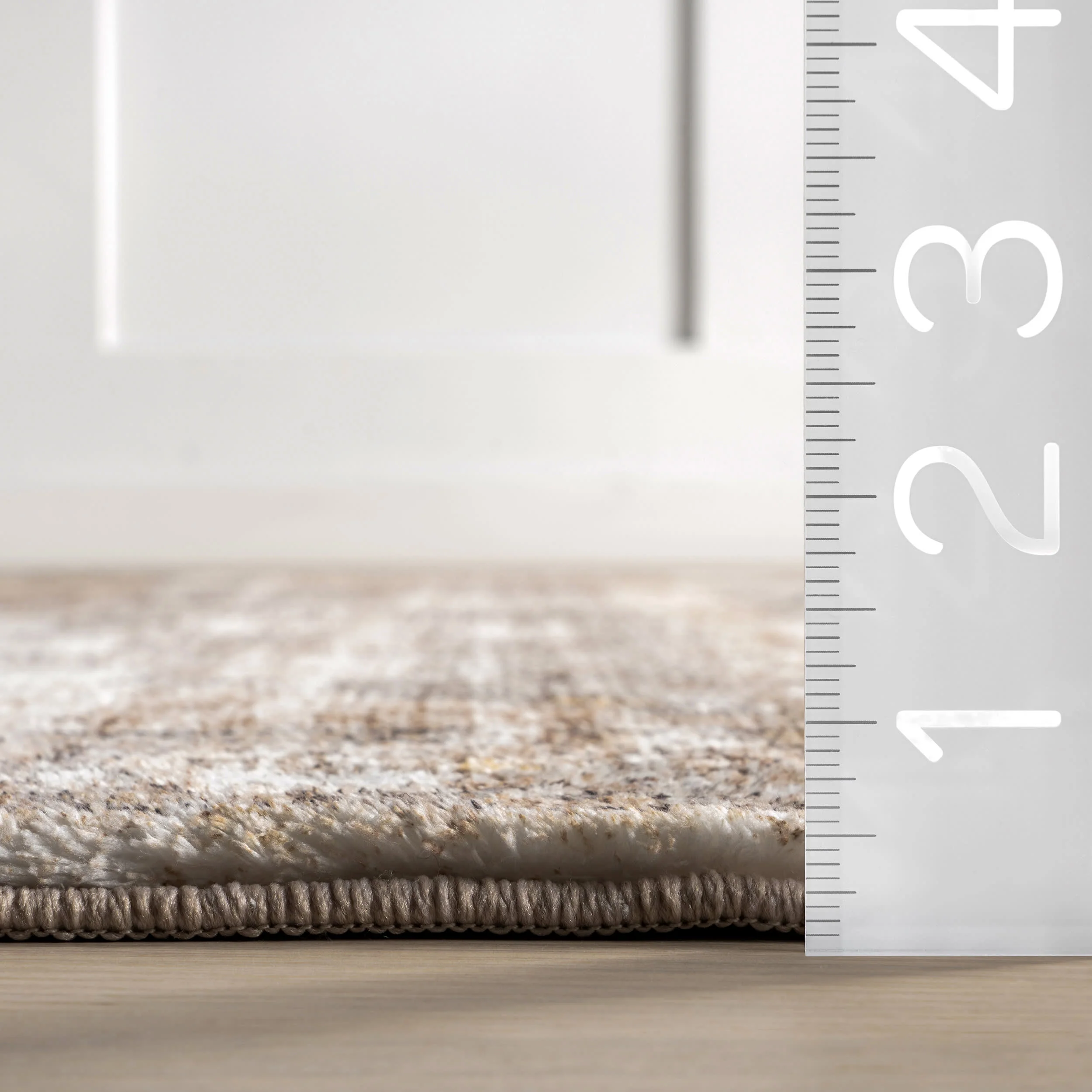 Nerissa Medallion Washable Rug | Grey - Image 6