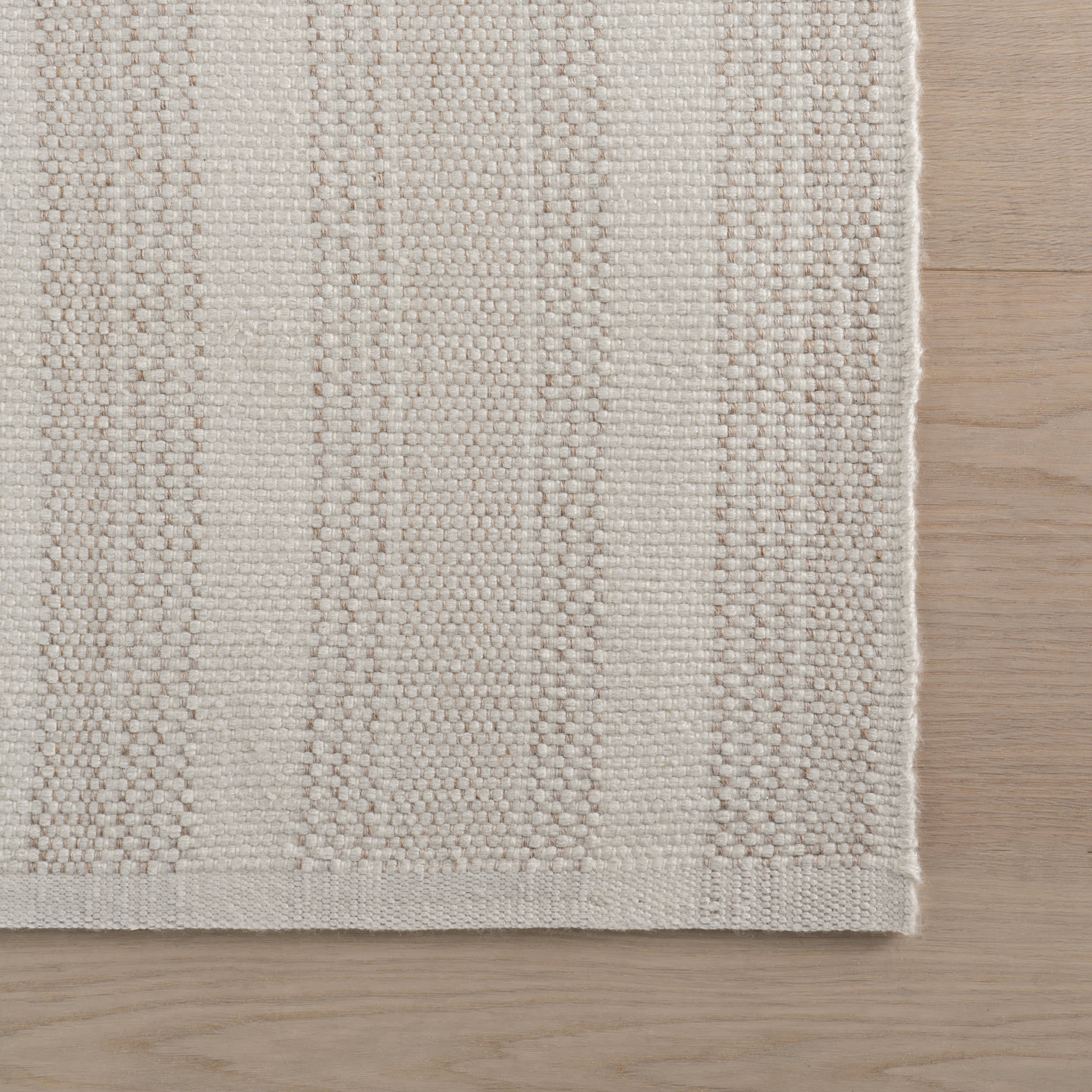 Nexel Striped Farmhouse Rug | Tan - Image 6