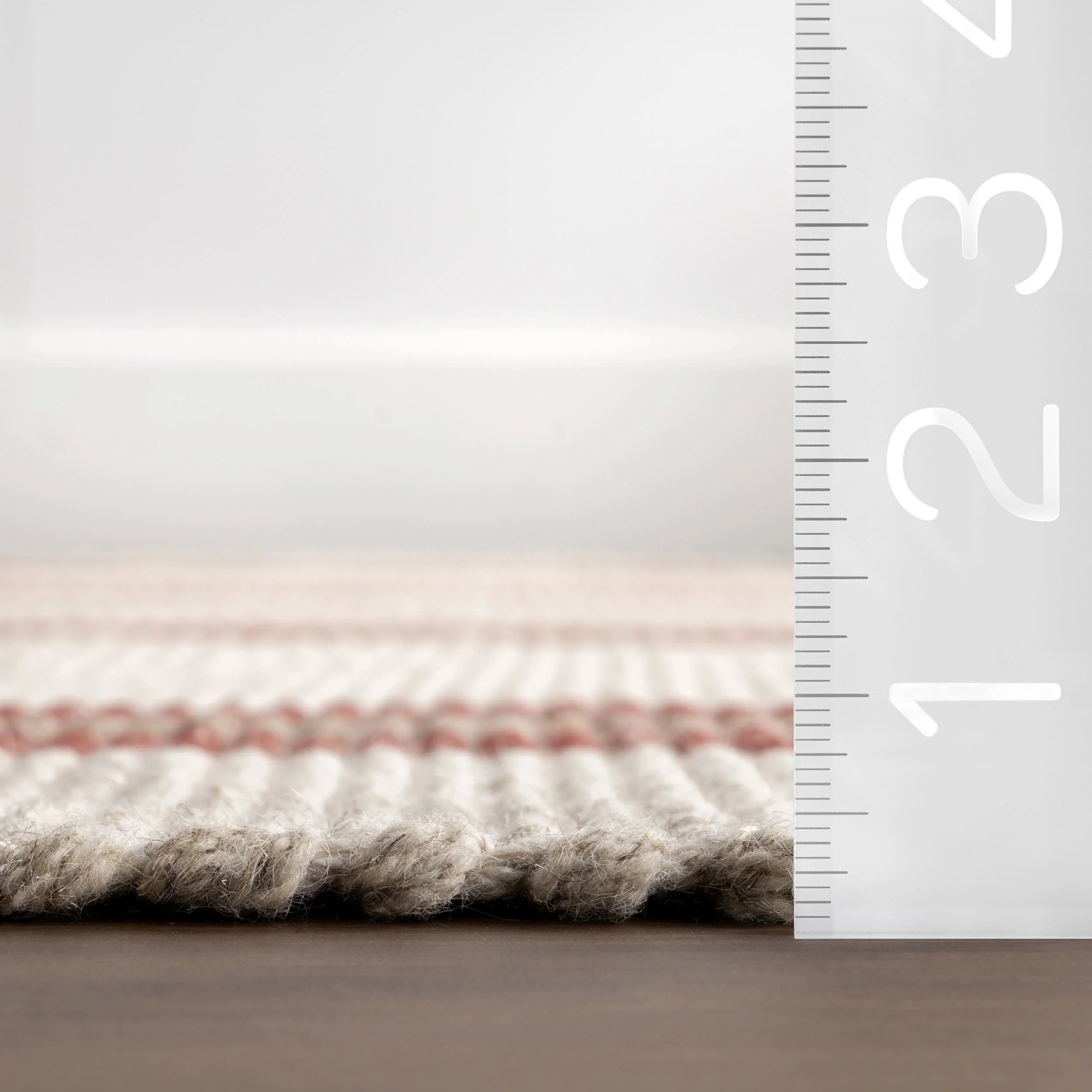 Nichols Striped Wool Rug | Ivory - Image 5