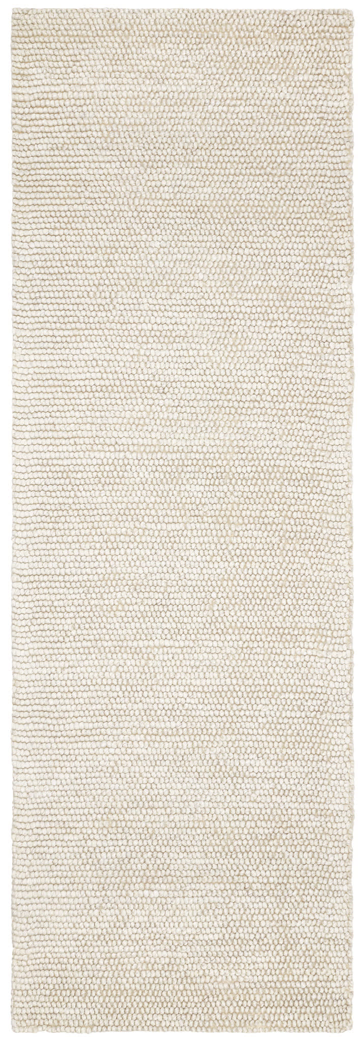 Niels Handwoven Wool/Viscose Rug | Ivory - Image 2