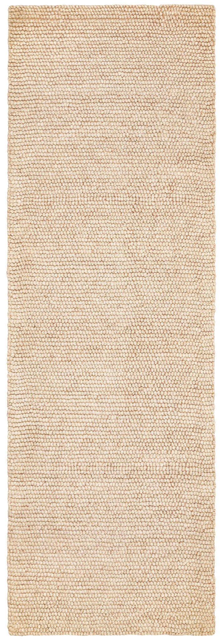 Niels Handwoven Wool/Viscose Rug | Latte - Image 2