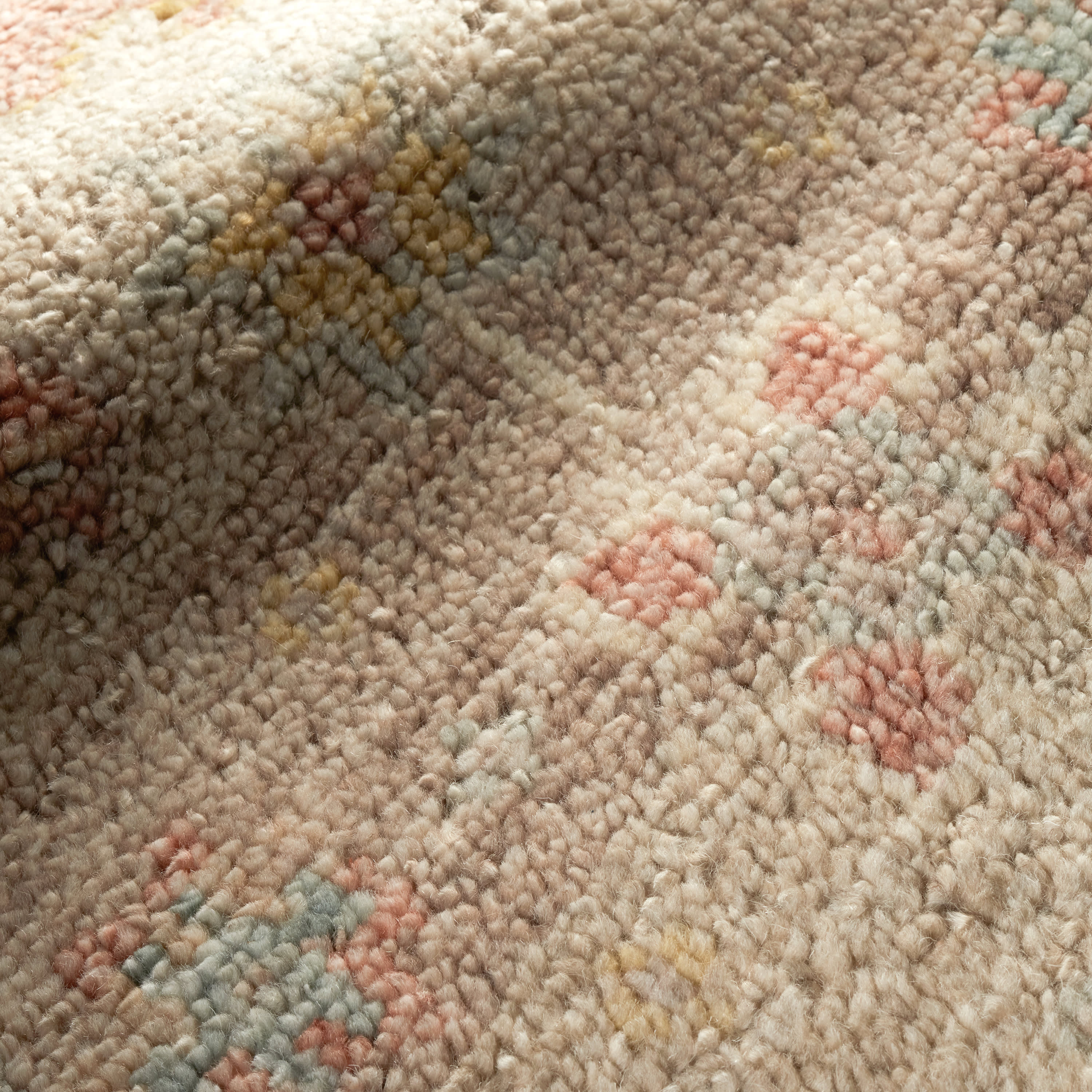Nora Hand Knotted Wool Rug | Natural - Image 4