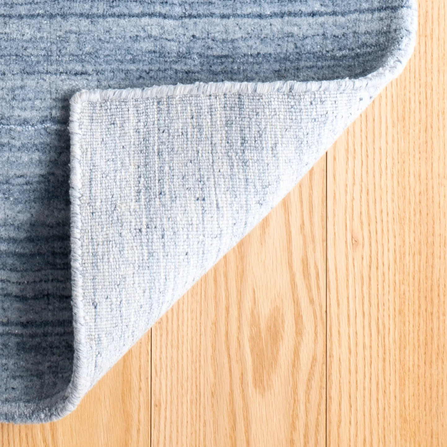 Nordic Hand Loom Knotted Performance Rug | Blue - Image 5