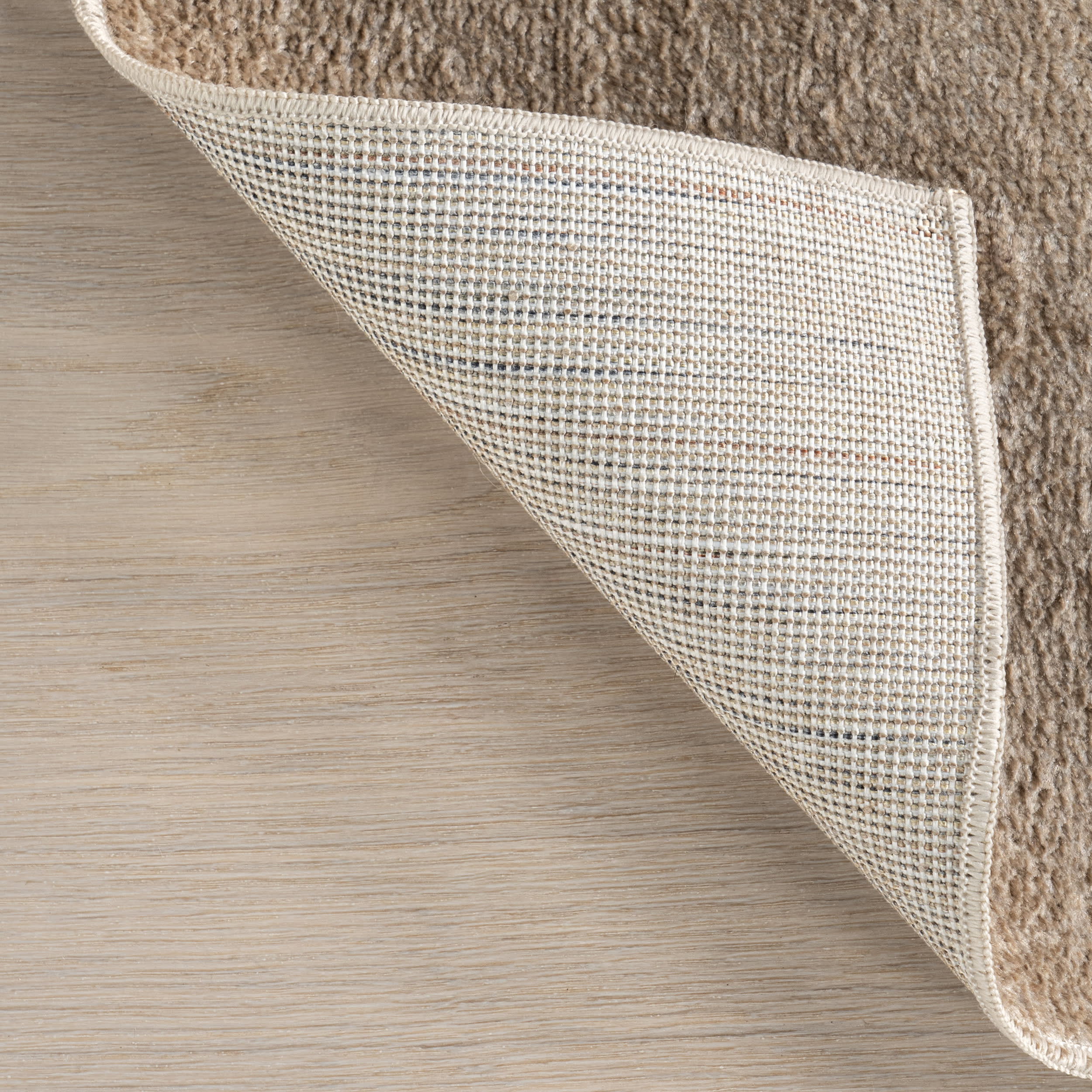 Nori Lustered Solid Washable Rug | Beige - Image 7