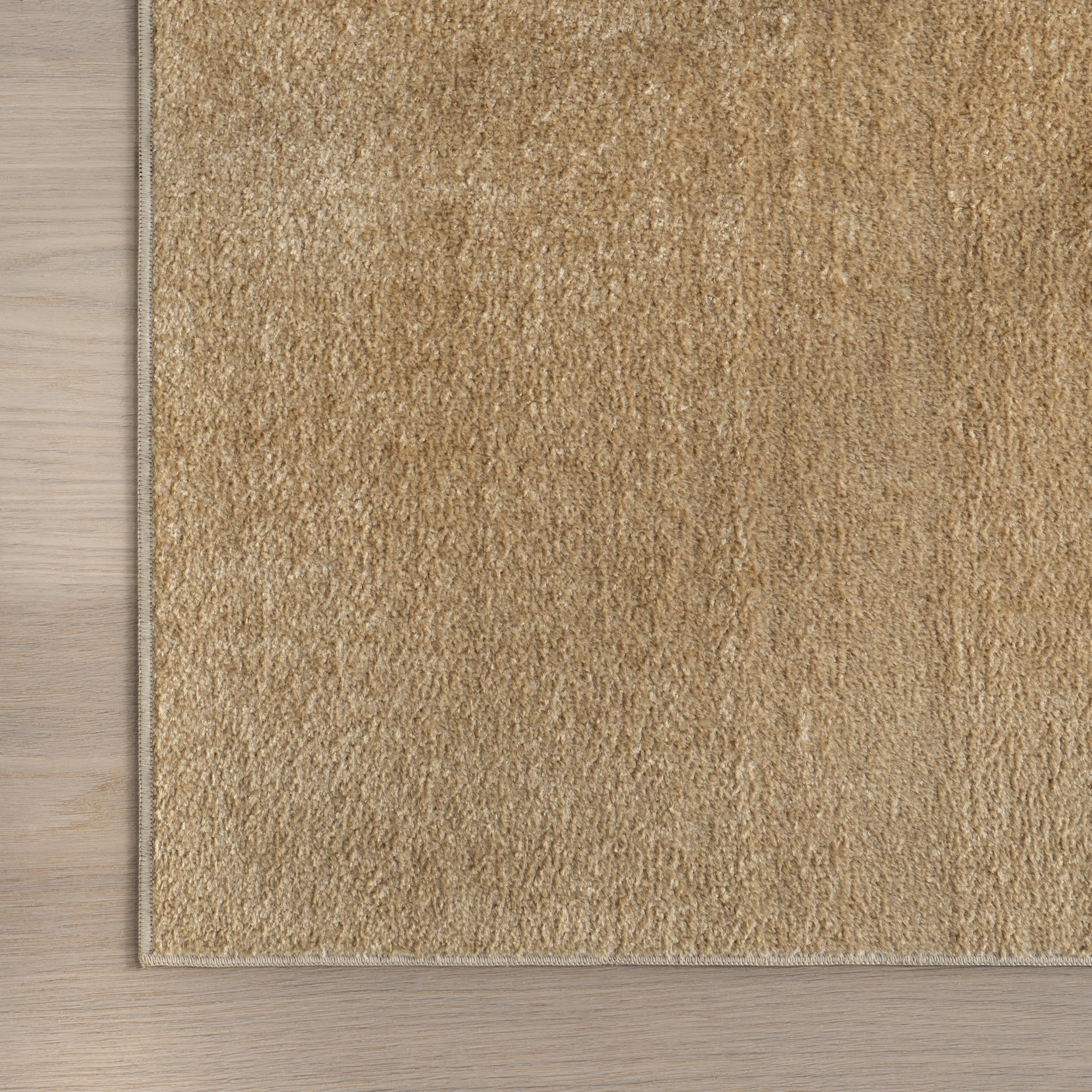 Nori Lustered Solid Washable Rug | Tan - Image 4