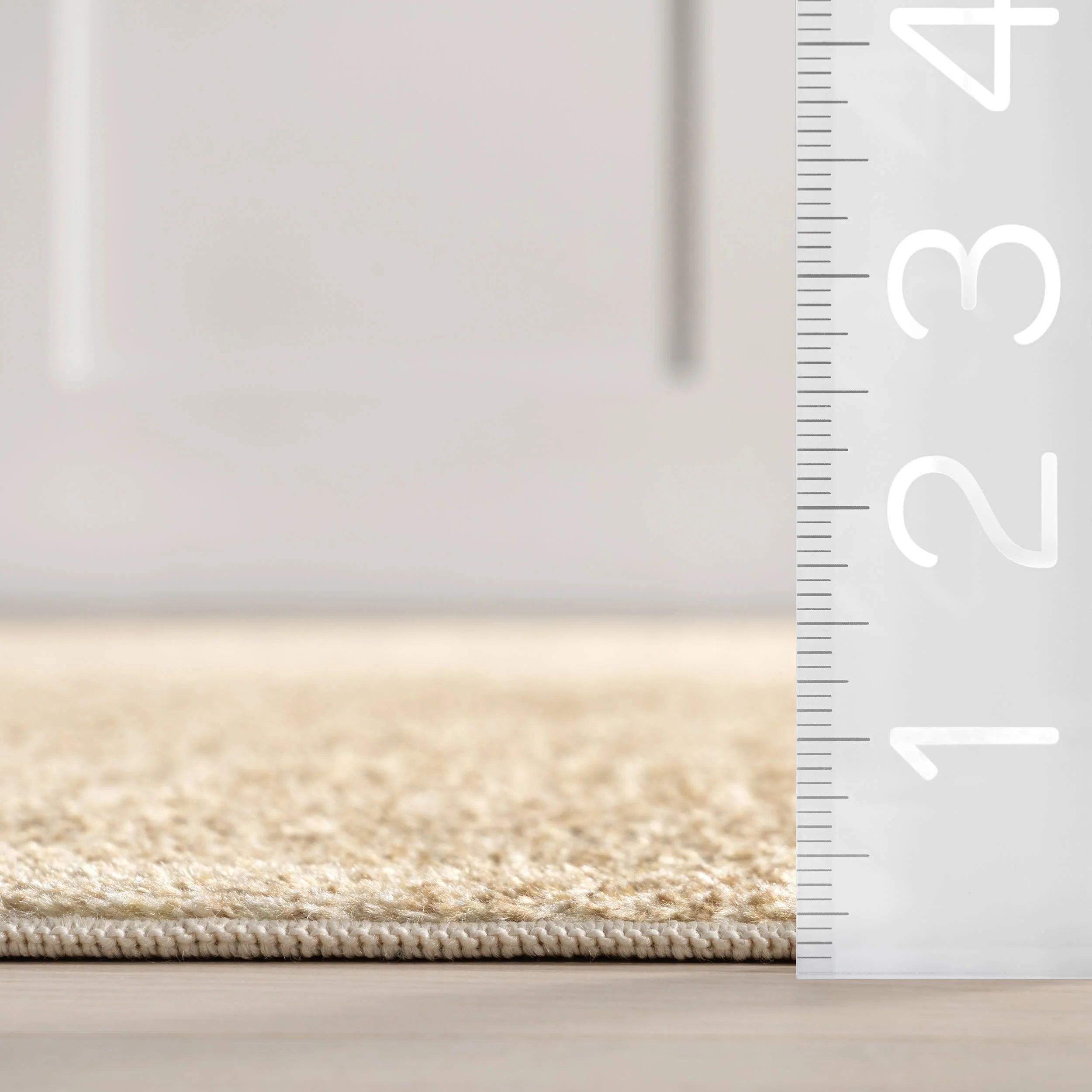 Nori Lustered Solid Washable Rug | Tan - Image 6