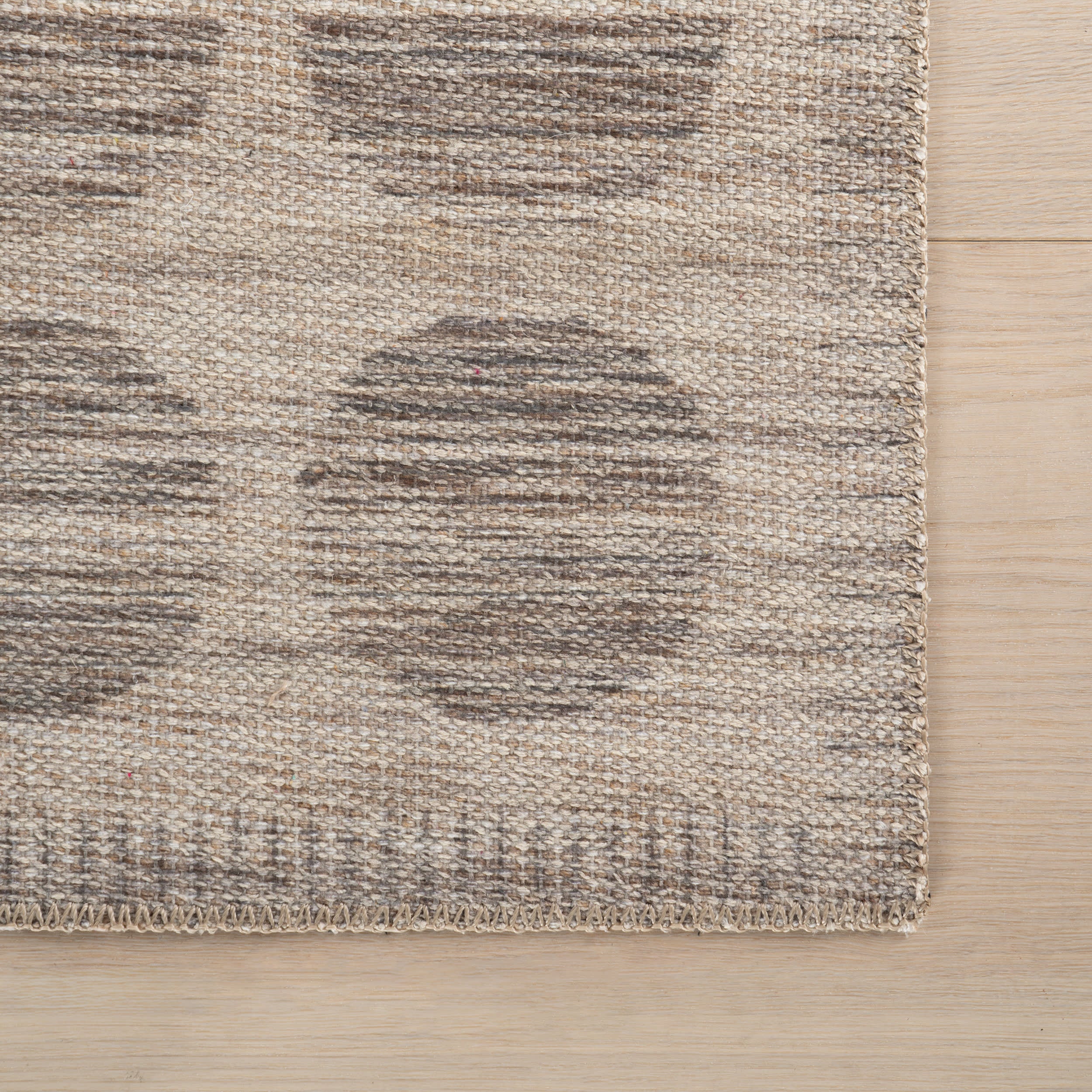 Nouran Modern Geometric Washable Rug | Brown - Image 4