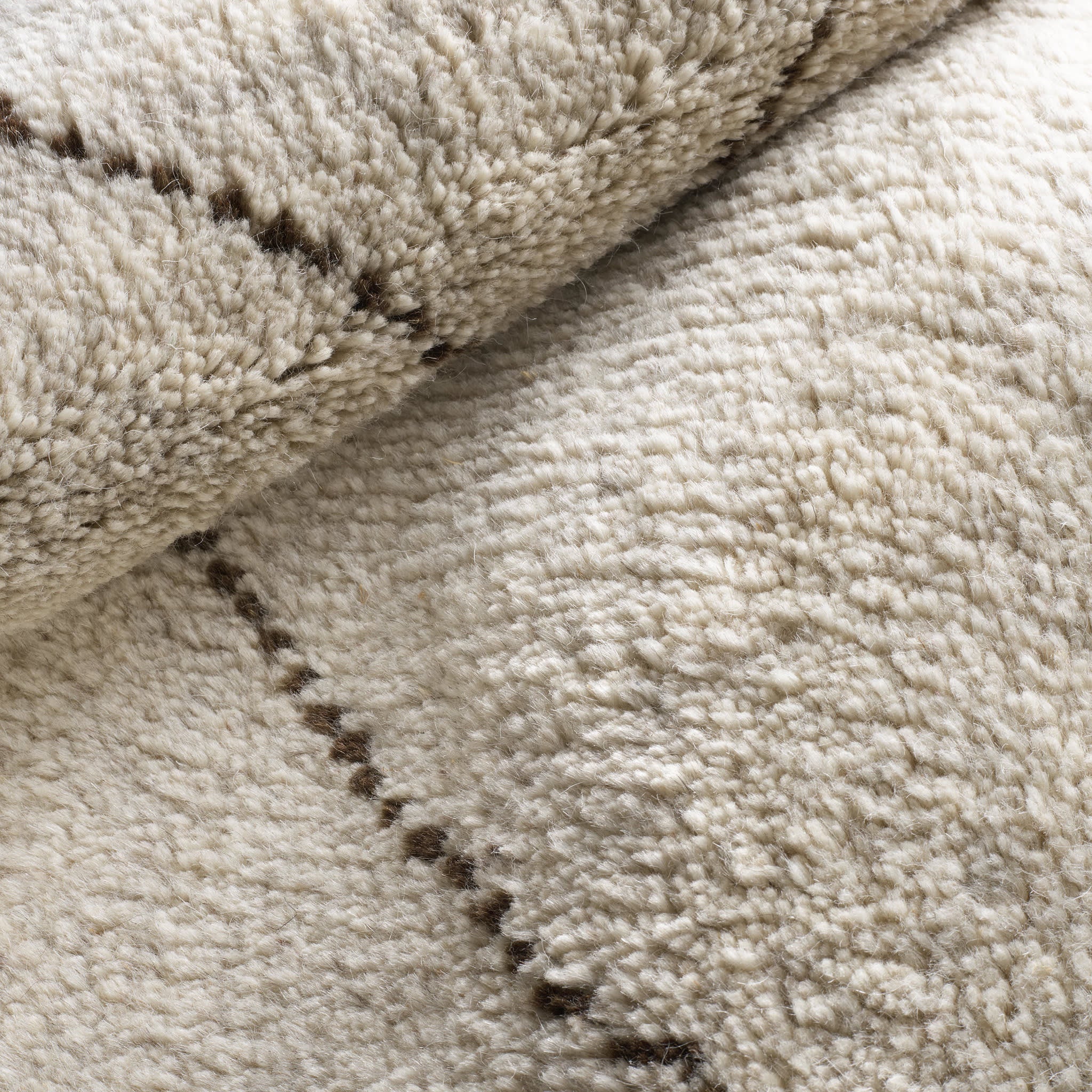 Numa Hand Knotted Wool Rug | Charcoal - Image 9