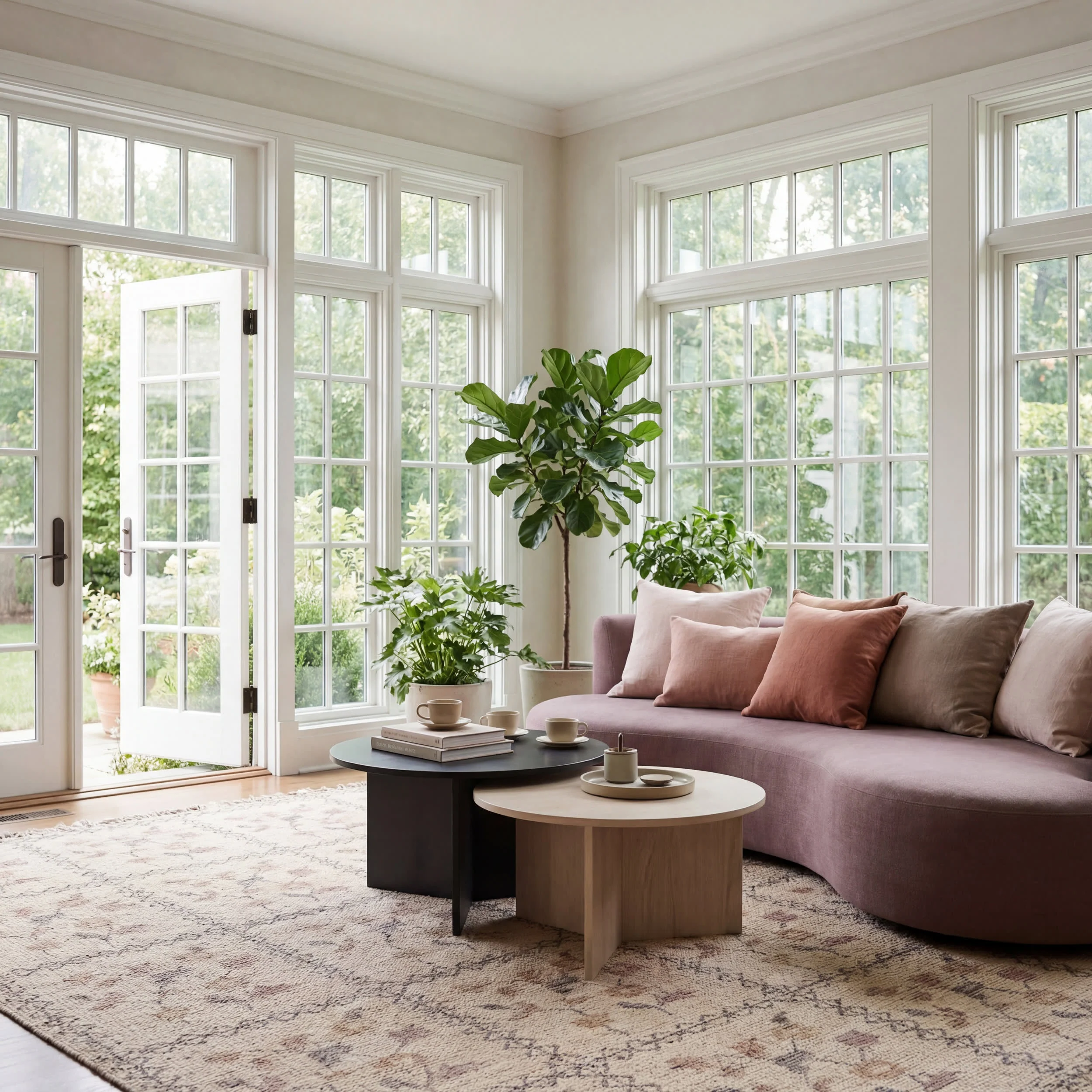 Nyme Floral and Paisley Farmhouse Rug | Sand - Image 2