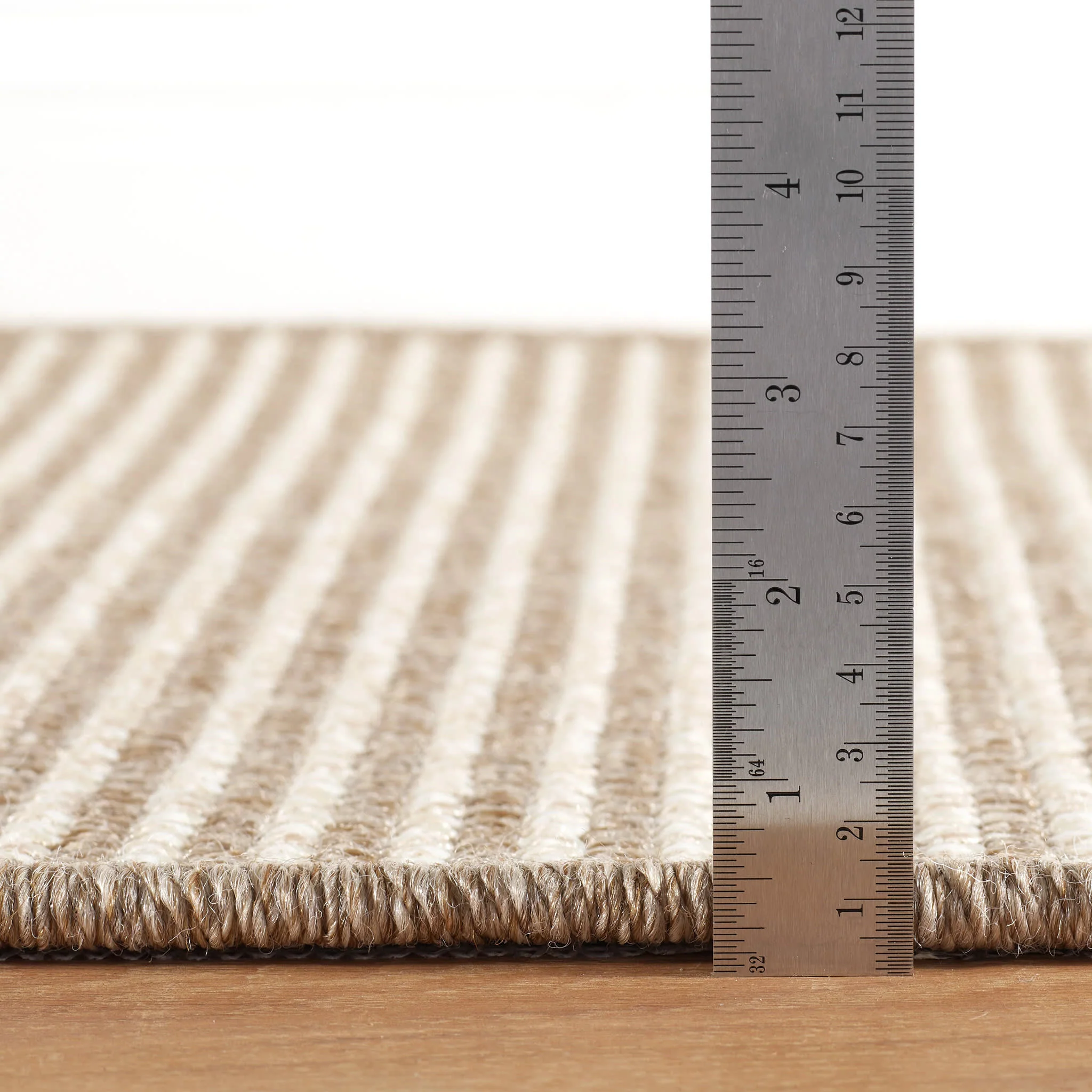 Oak Grove Woven Indoor/Outdoor Custom Rug | Khaki - Image 4