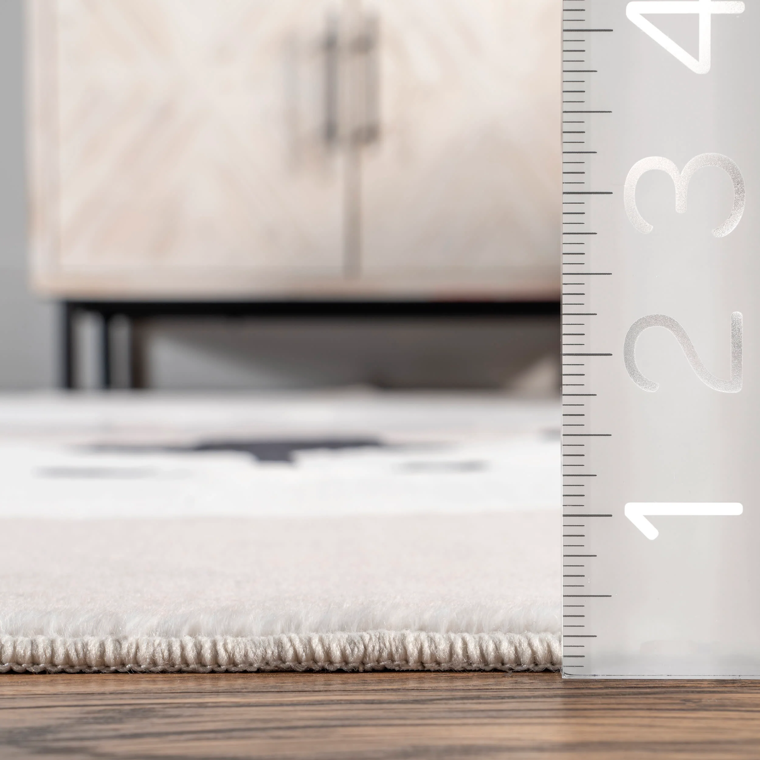 Oana Otter Kids Washable Rug | Light Grey - Image 5