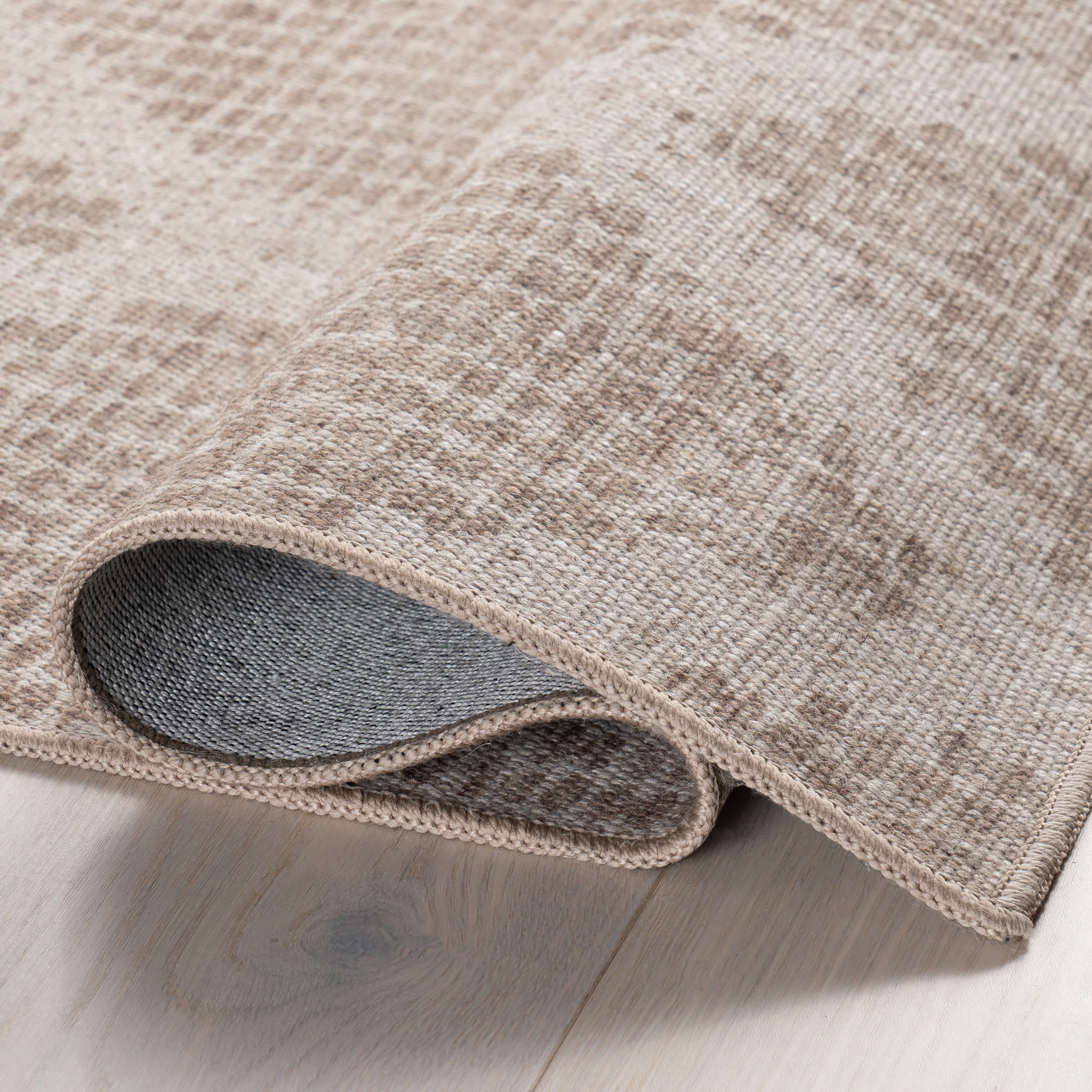 Odessa Trellis Washable Rug | Brown - Image 9