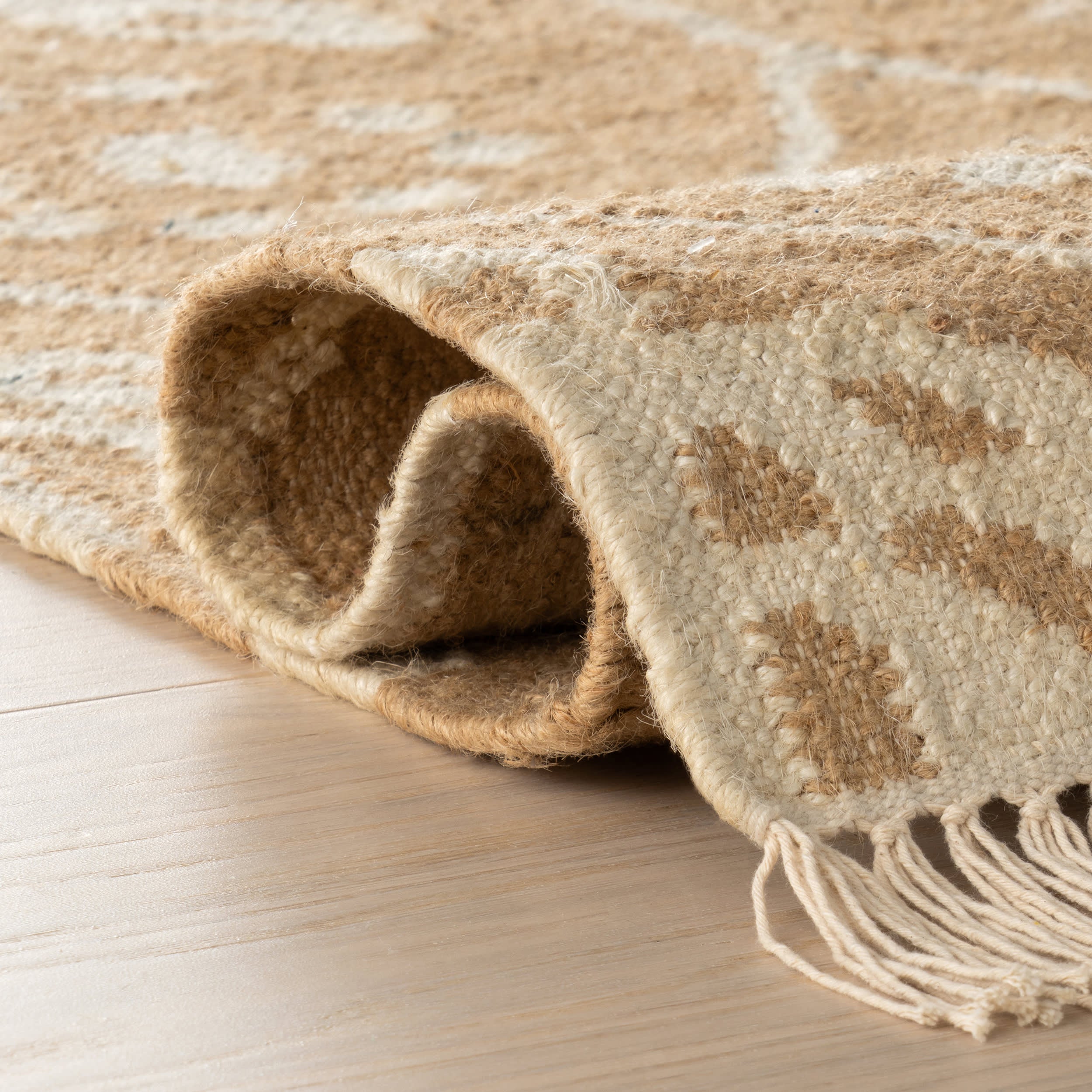 Odette Jute Rug | Natural - Image 3