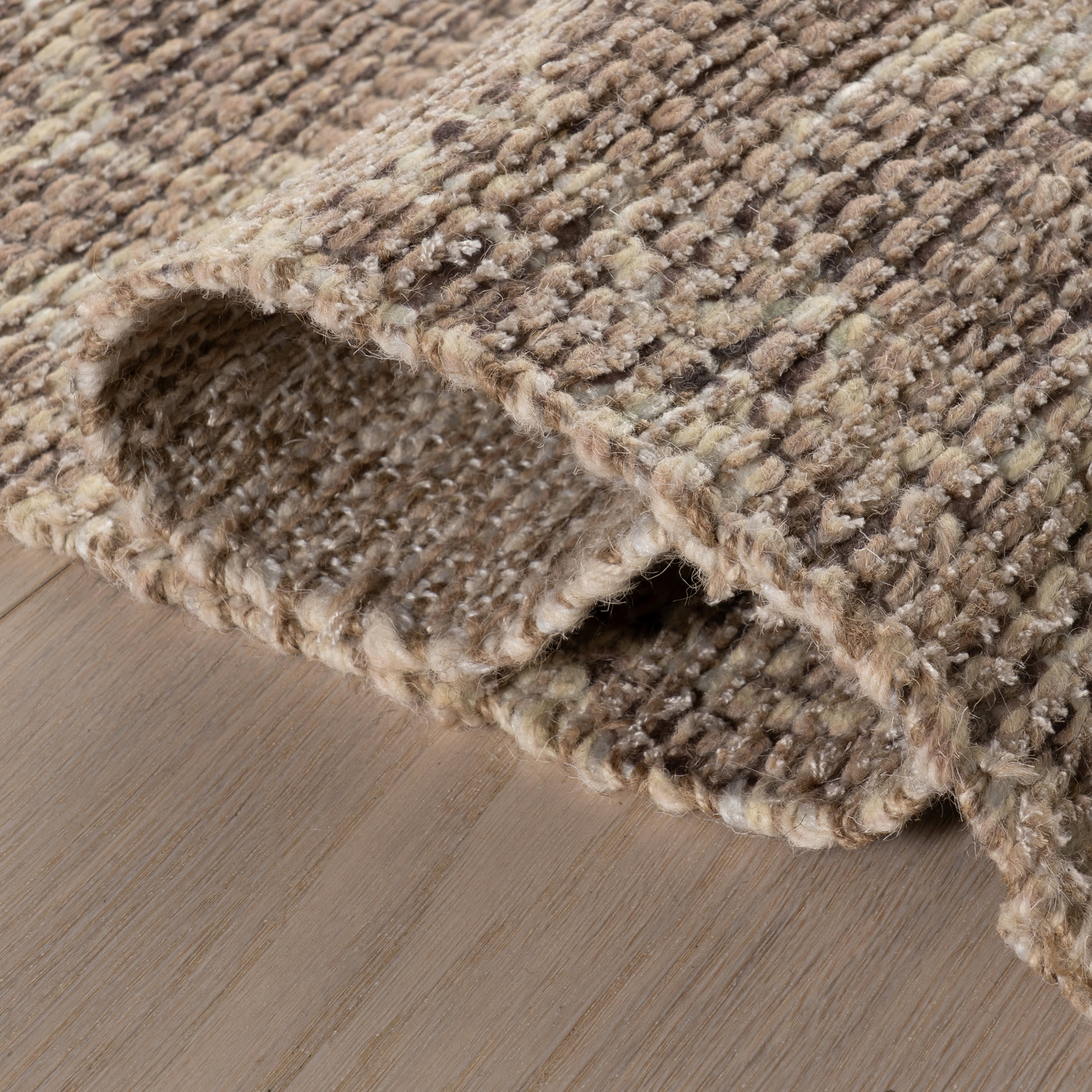 Ohzye Transitional Floral and Paisley Rug | Brown - Image 7