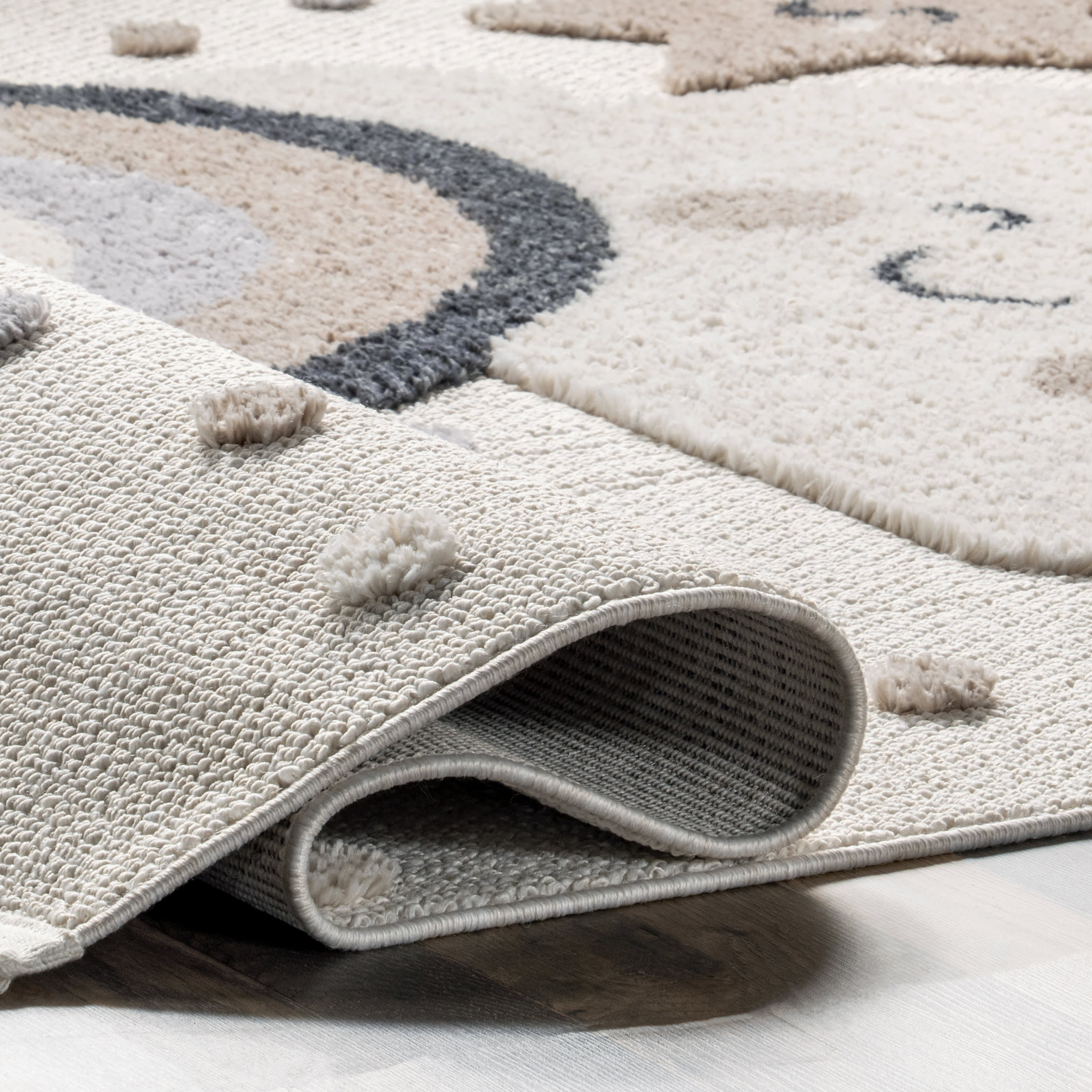 Olga Kids Sweet Sleepy Time Rug | Beige - Image 8