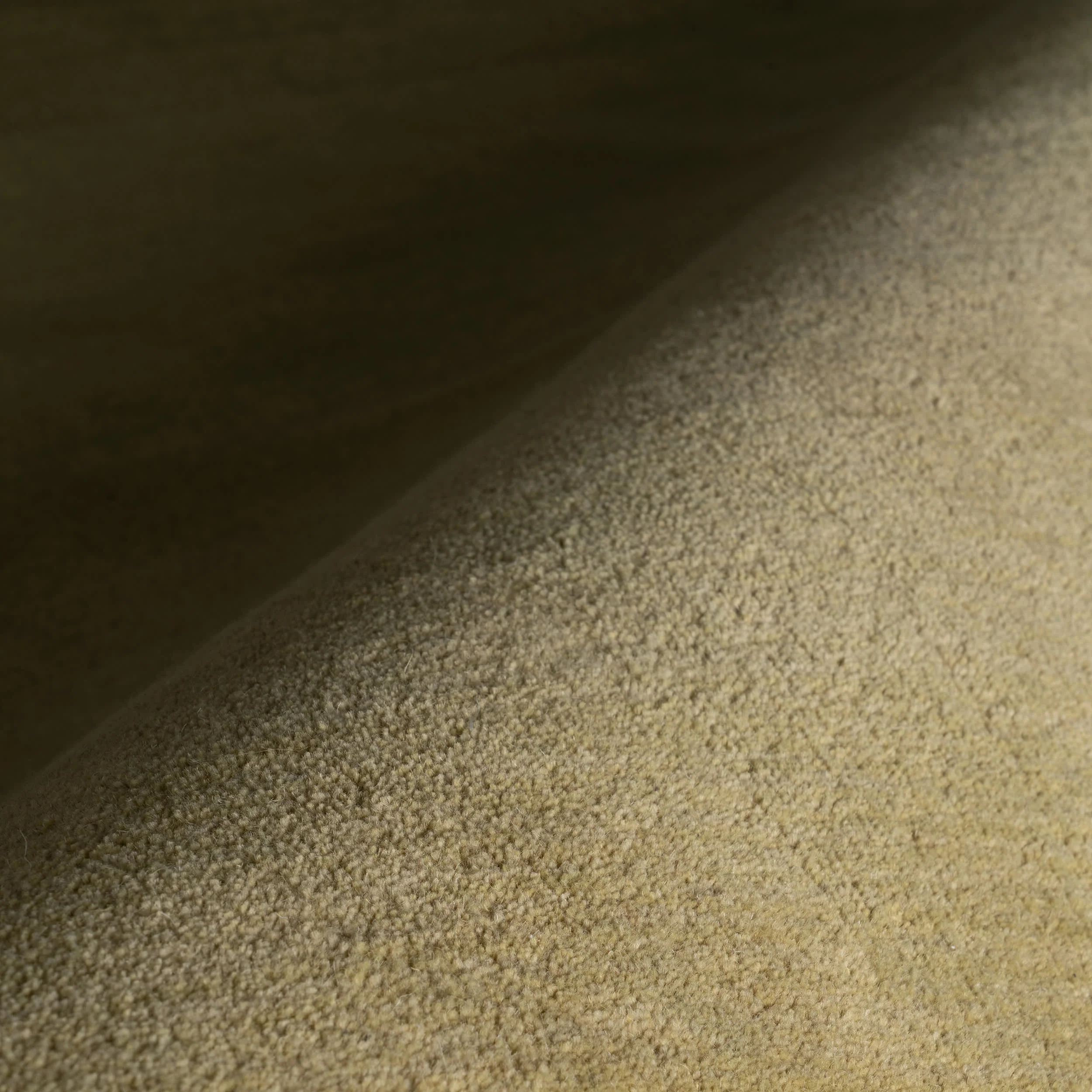 Ombre Hand Loomed Gradient Wool Rug | Olive Green - Image 3