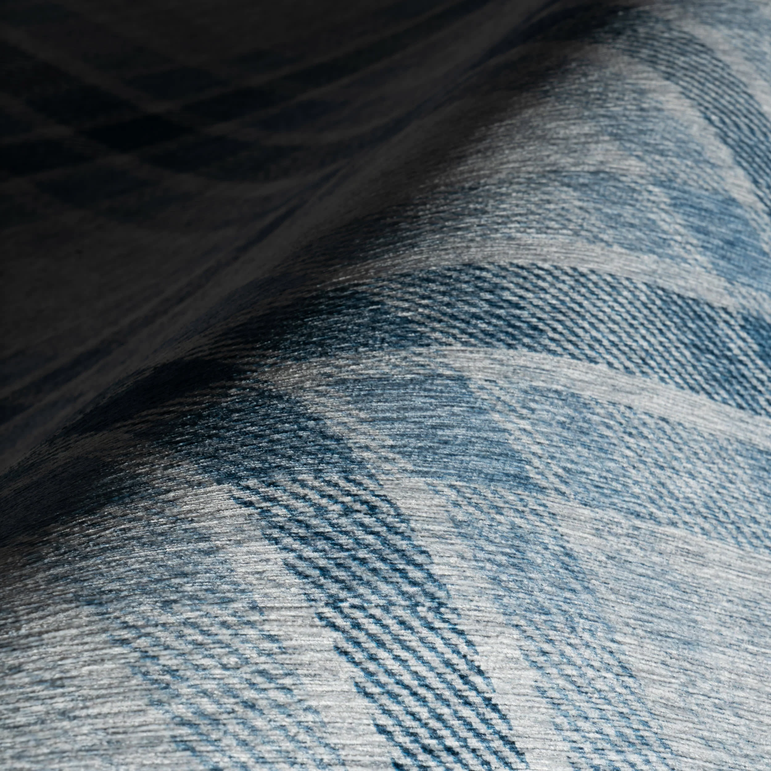 Ombre Machine Washable Rug | Blue - Image 4