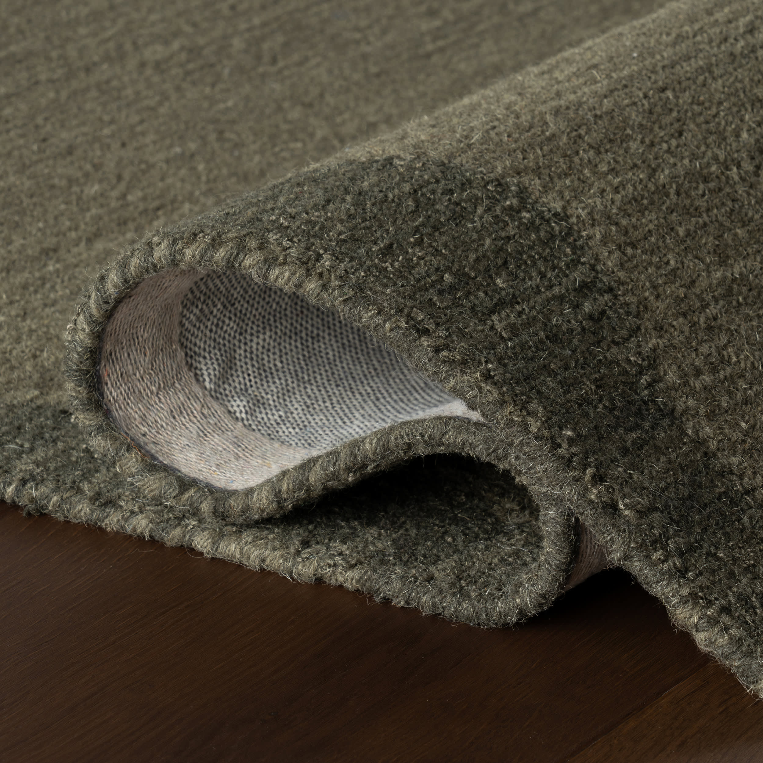Ondine Solid Wool Rug by Nate Berkus | Green - Image 8