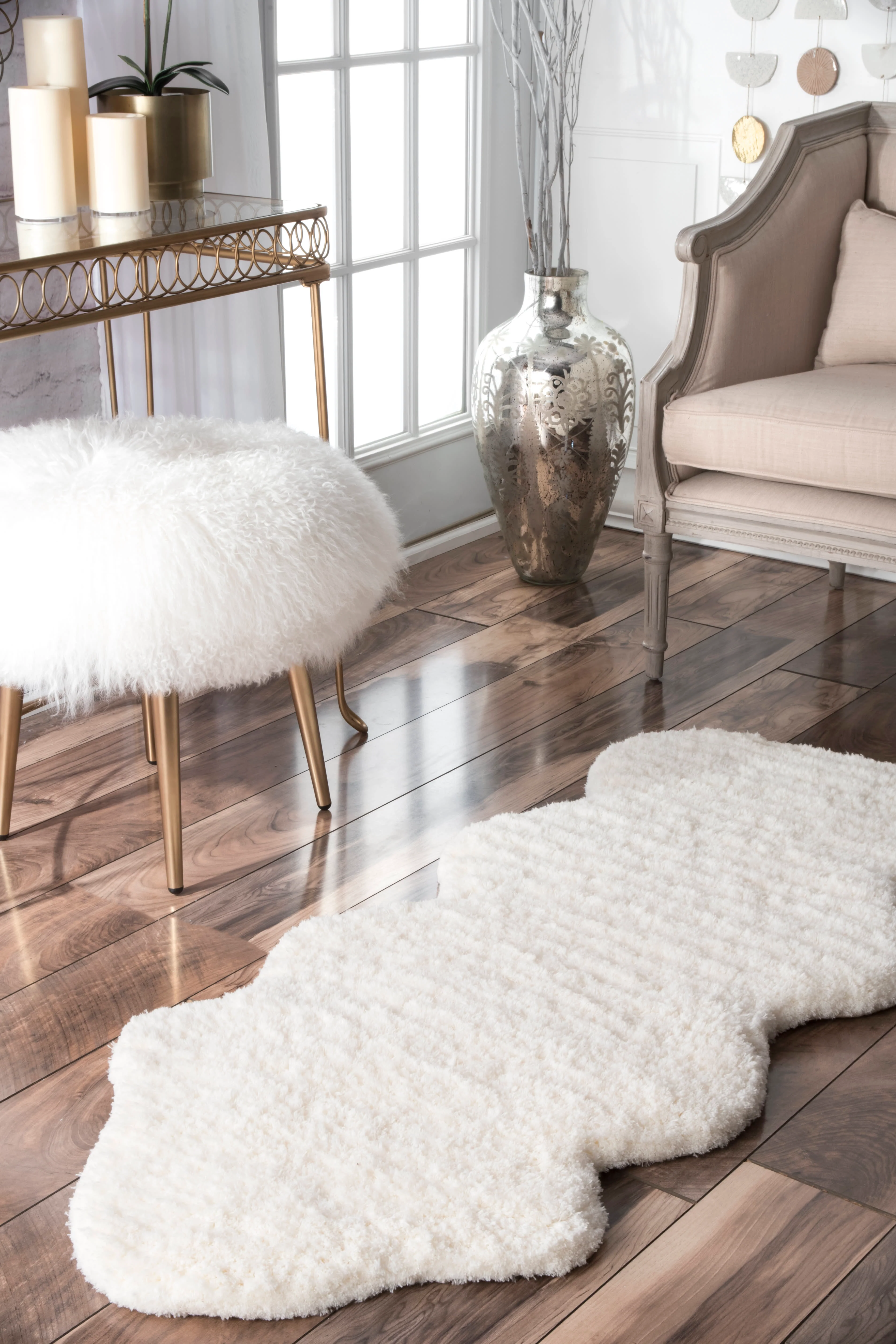 One and a Half Piece Rug | Natural - Image 2