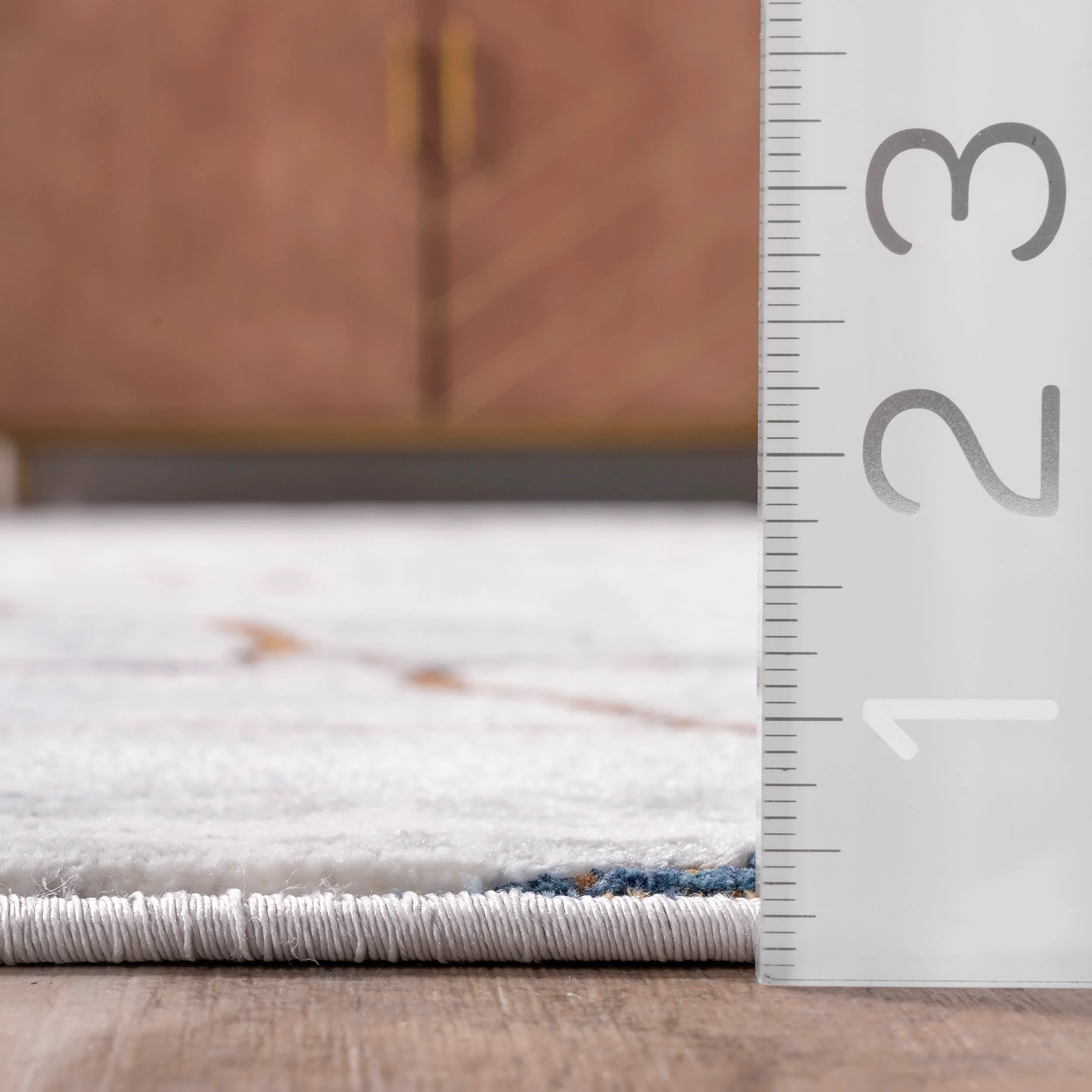 Opaline Abstract Rug | Light Grey - Image 5