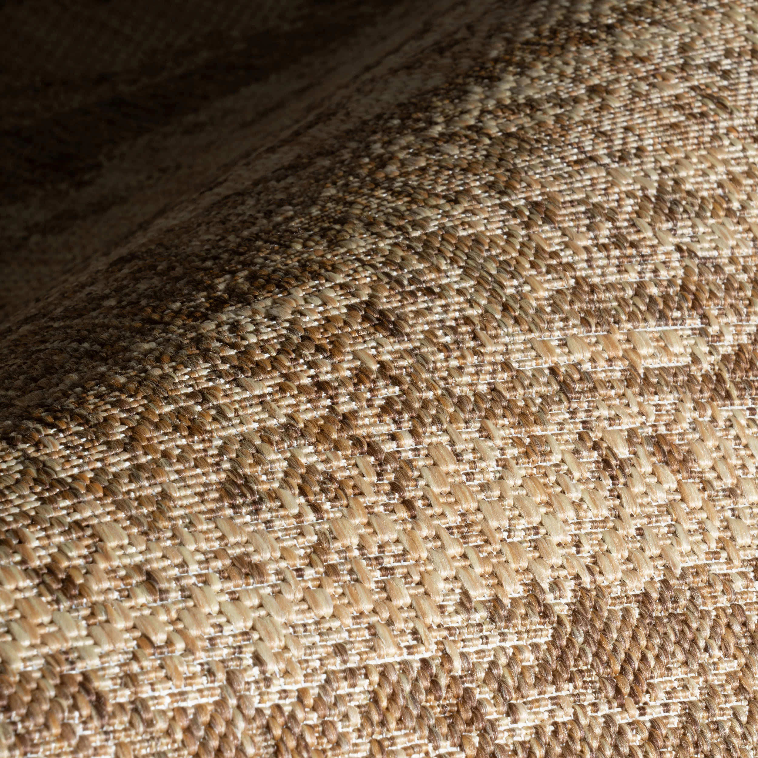 Ophira Abstract Indoor/Outdoor Rug | Light Brown - Image 3